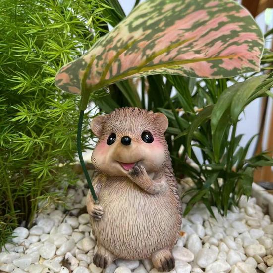 Yousheng Hedgehog Figurine Resin Hedgehog with Leaf Umbrella Ornament Garden Hedgehog Statue for Outdoor Patio Balcony Lawn A
Yousheng Hedgehog Figurine Resin Hedgehog with Leaf Umbrella Ornament Garden Hedgehog Statue for Outdoor Patio Balcony Lawn A