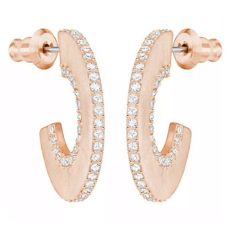 Swarovski Personalized Design Rose Gold Crystal Earrings Women earrings Pink 5352007 Box (Random Color)
Swarovski Personalized Design Rose Gold Crystal Earrings Women earrings Pink 5352007 Box (Random Color)