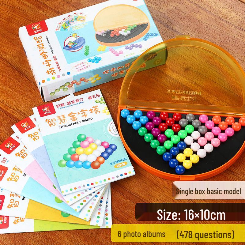 Магічні пірамідні намистини: Дитяча логічна гра
Магічні пірамідні намистини: Дитяча логічна гра