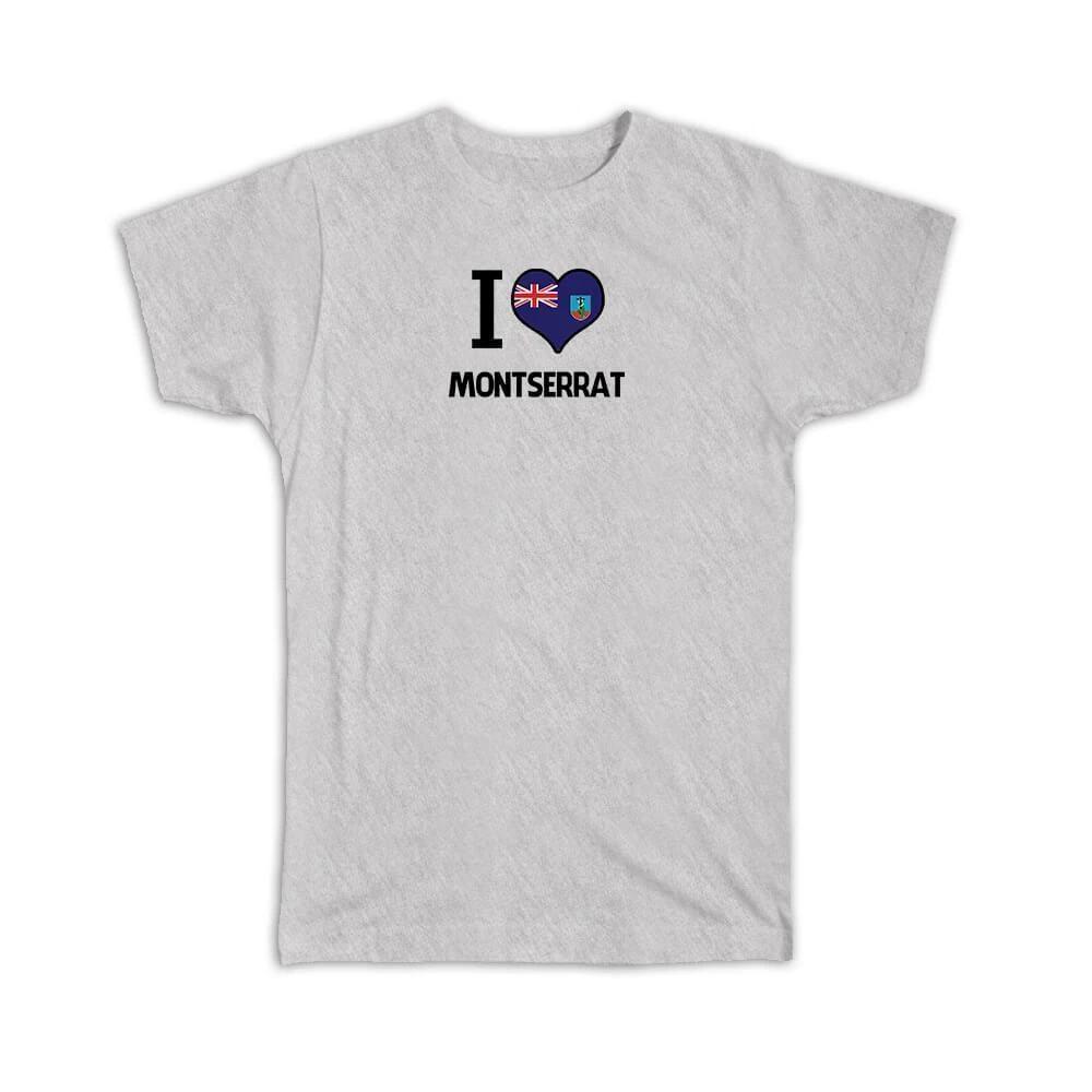 Gift T-Shirt : I Love Montserrat Flag Heart Country Crest Montserratian Expat M
Gift T-Shirt : I Love Montserrat Flag Heart Country Crest Montserratian Expat M