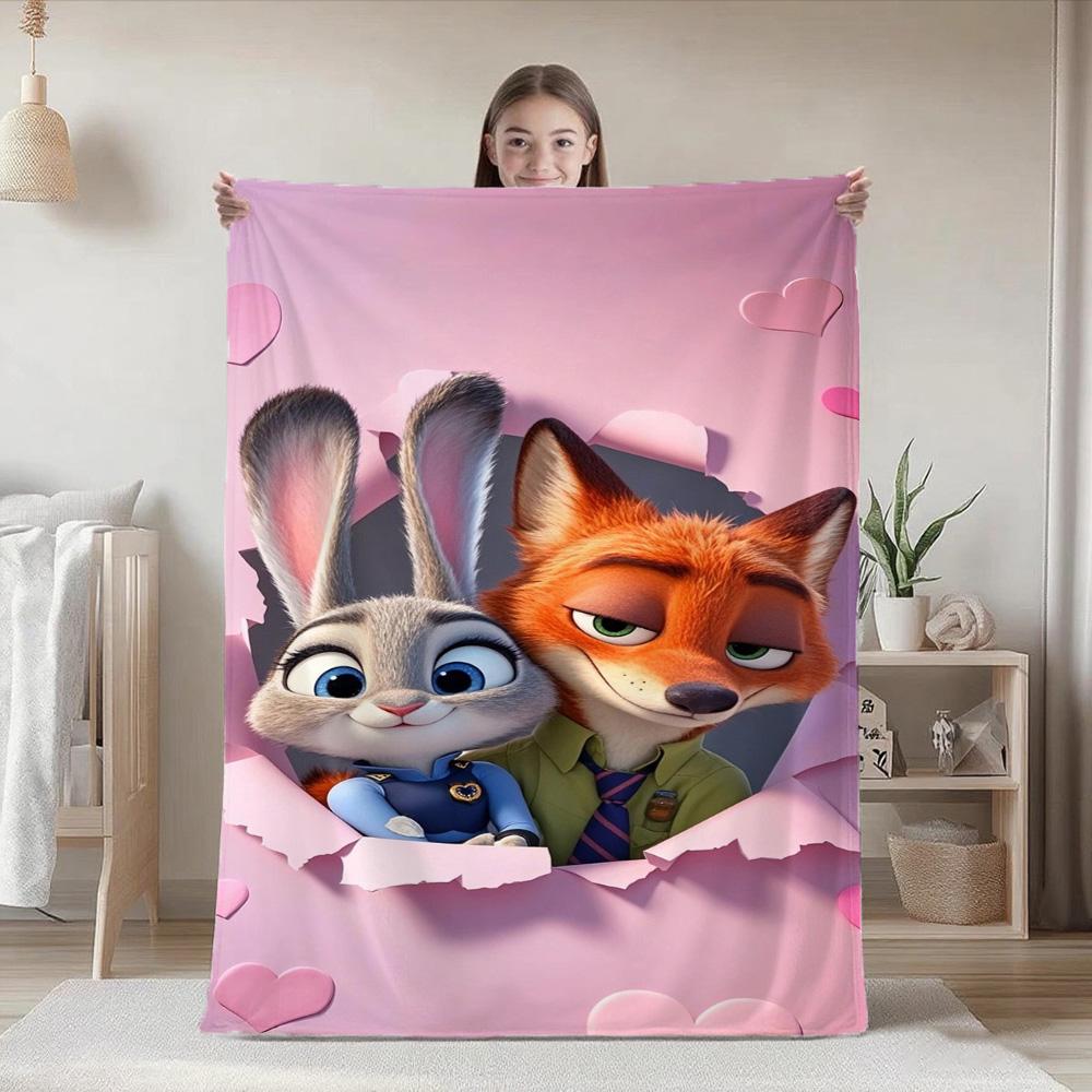 Furry Kawaii J-Judy&N-Nick Halloween Blanket for Bed Blankets New Year Camping Home and Decoration Bedspread the Anime Sofas Nap 75cmx90cm
Furry Kawaii J-Judy&N-Nick Halloween Blanket for Bed Blankets New Year Camping Home and Decoration Bedspread the Anime Sofas Nap 75cmx90cm