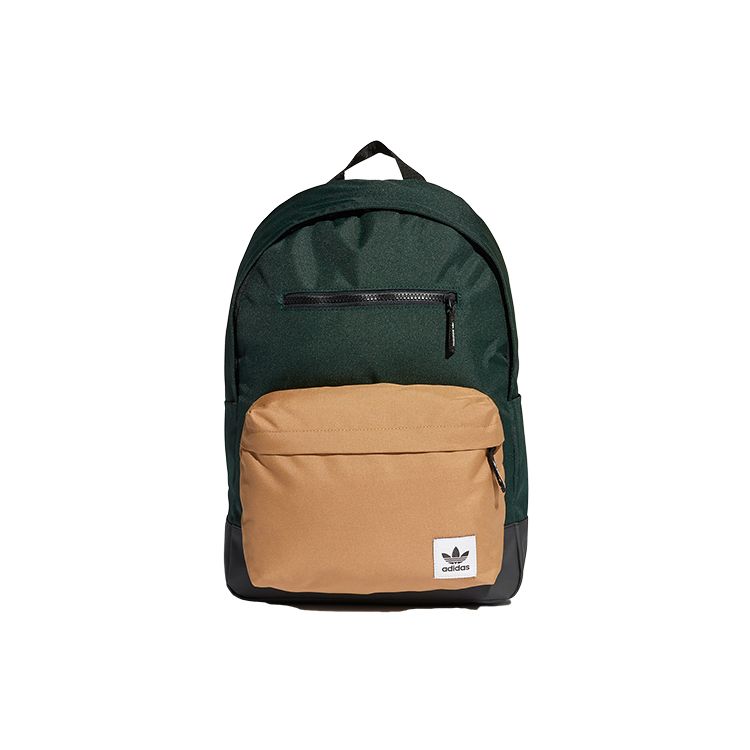 Adidas Originals Trefoil Logo Large Capacity Color Block Polyester Backpack Unisex Backpacks Green Brown FM1277 NS
Adidas Originals Trefoil Logo Large Capacity Color Block Polyester Backpack Unisex Backpacks Green Brown FM1277 NS