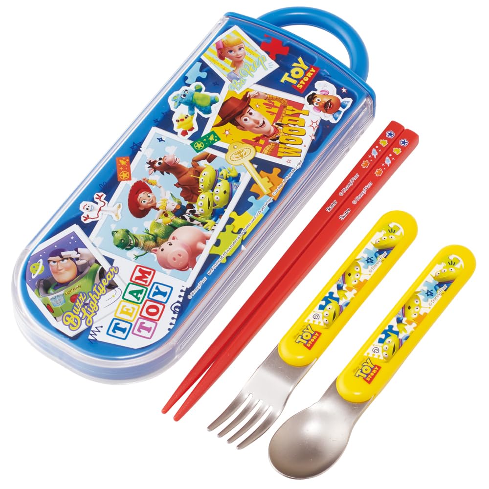 Skater Lunch Box Trio Set Chopsticks Spoon Fork Disney Toy Story 24 for Children Antibacterial Treatment Easy to Open Sliding Type Made in Japan
Skater Lunch Box Trio Set Chopsticks Spoon Fork Disney Toy Story 24 for Children Antibacterial Treatment Easy to Open Sliding Type Made in Japan