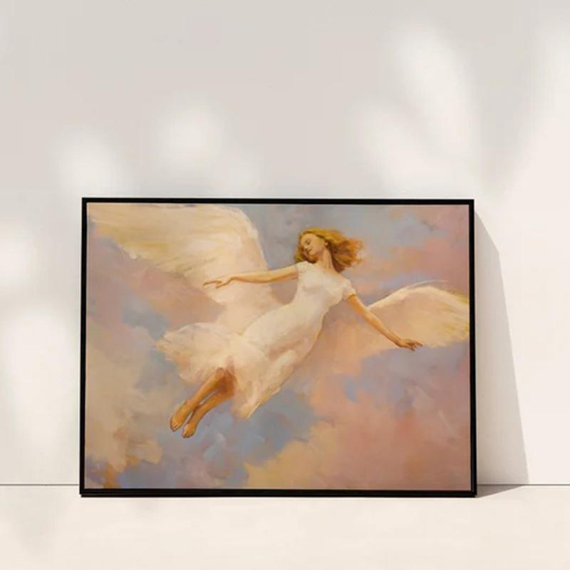 Vintage Angel Artwork | Pink Wall Art | Angelcore Aesthetic | Preppy Light Academia Print Frameless Canvas Art Posters 21X30CMNo Framed
Vintage Angel Artwork | Pink Wall Art | Angelcore Aesthetic | Preppy Light Academia Print Frameless Canvas Art Posters 21X30CMNo Framed