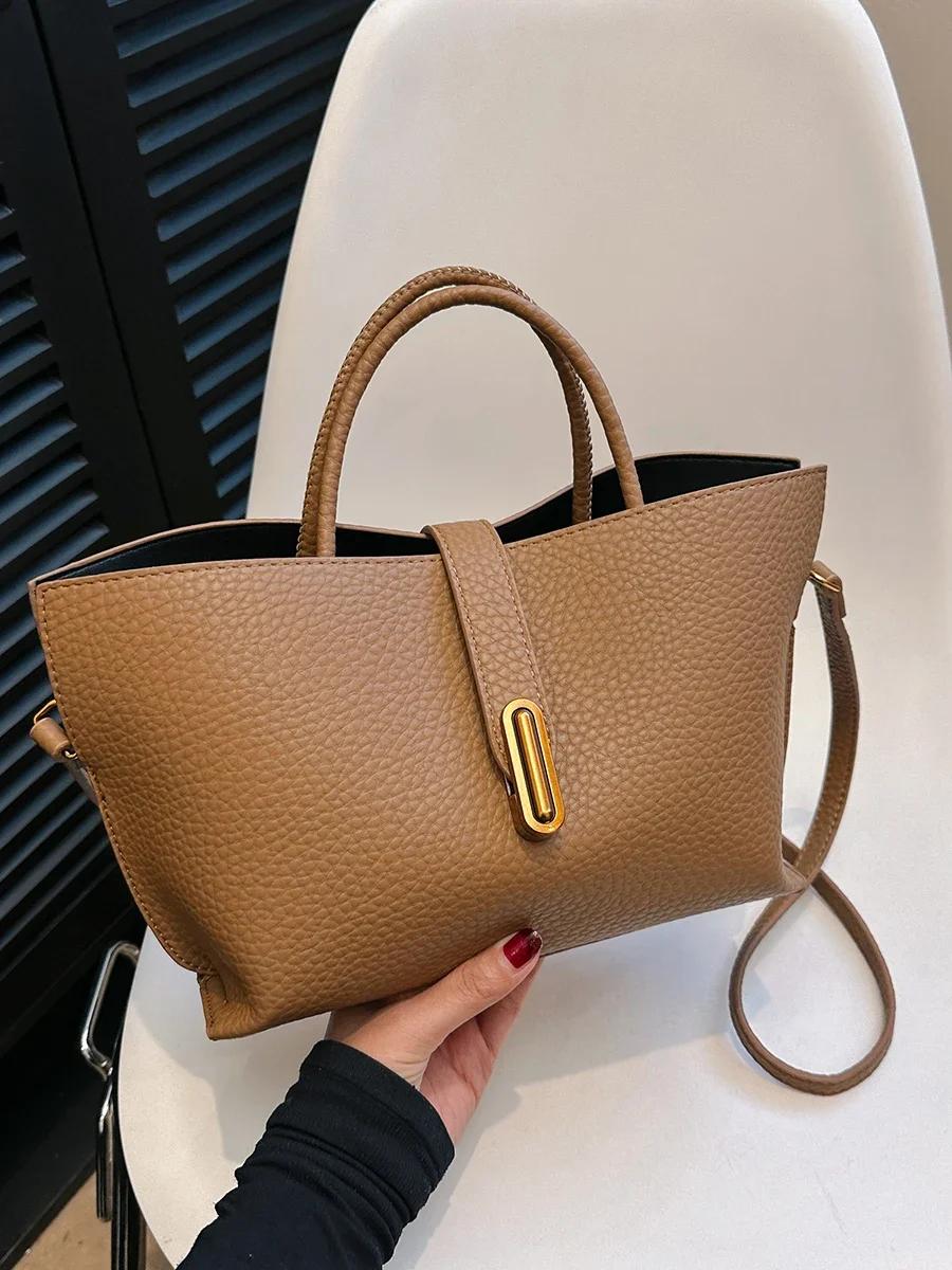 French Unique Advanced Texture Ladies Handbag Pattern Retro High-capacity Commute Shoulder Bags Sweet Composite Bag світло-коричневого кольору
French Unique Advanced Texture Ladies Handbag Pattern Retro High-capacity Commute Shoulder Bags Sweet Composite Bag світло-коричневого кольору