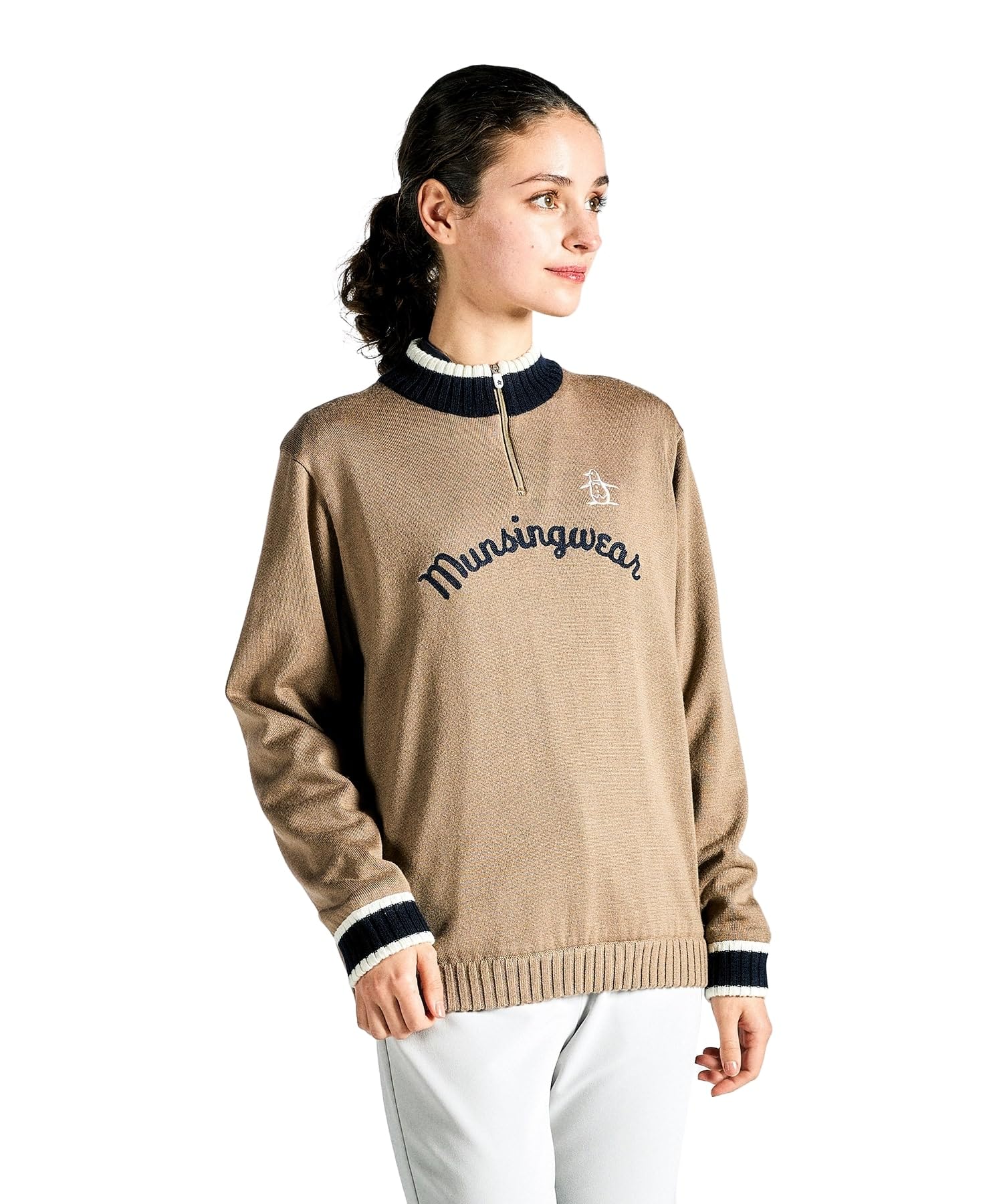 Munsingwear Sweater with Chain Hand Golf MG4FST81L Women s Half-Zip Embroidery, Windproof, Washable, (Brown, BW00)
Munsingwear Sweater with Chain Hand Golf MG4FST81L Women s Half-Zip Embroidery, Windproof, Washable, (Brown, BW00)