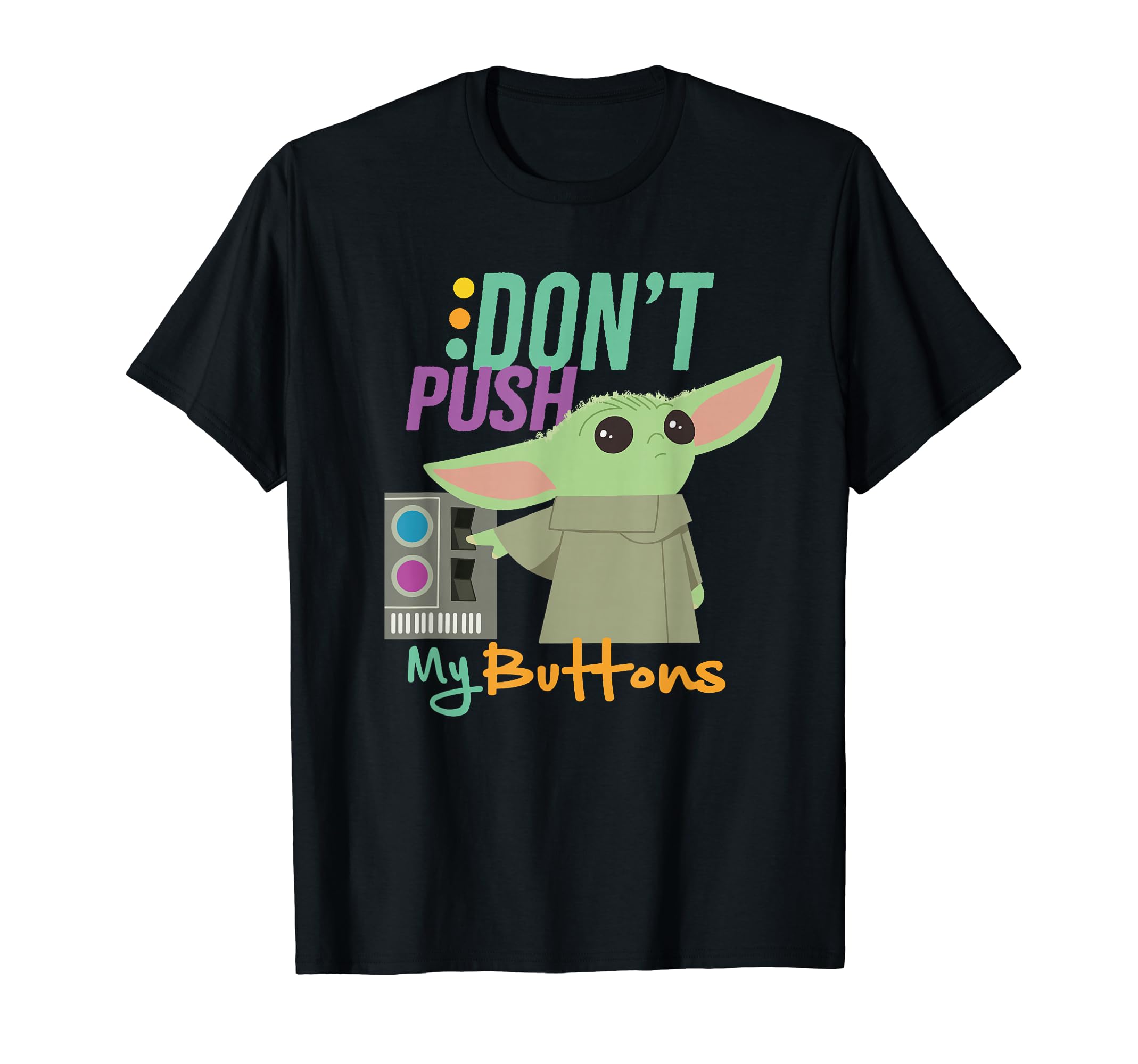 Star Wars The Mandalorian The Child Don t Touch My Buttons T-Shirt
Star Wars The Mandalorian The Child Don t Touch My Buttons T-Shirt