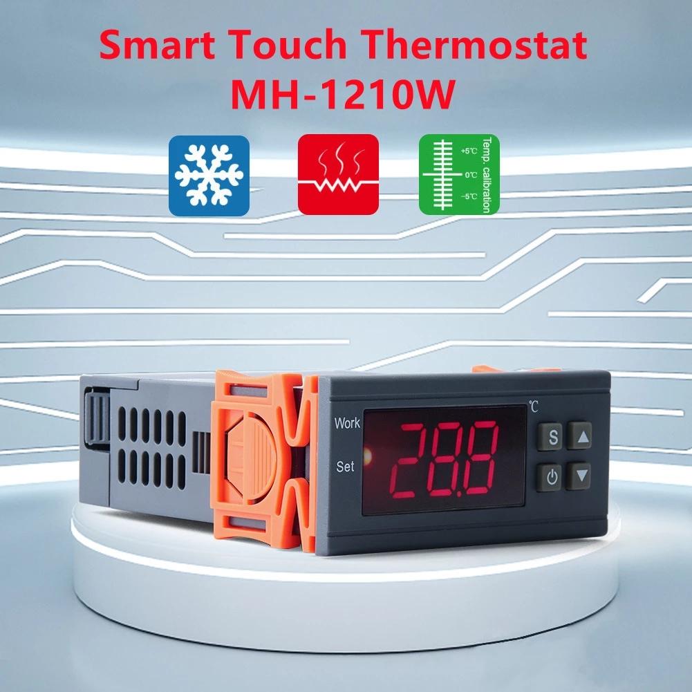 MH-1210W Интеллектуальный цифровой контроллер температуры 220V 24V 12V Отопление Охлаждение Температура Контроль Микрокомпьютер Термостат
MH-1210W Интеллектуальный цифровой контроллер температуры 220V 24V 12V Отопление Охлаждение Температура Контроль Микрокомпьютер Термостат