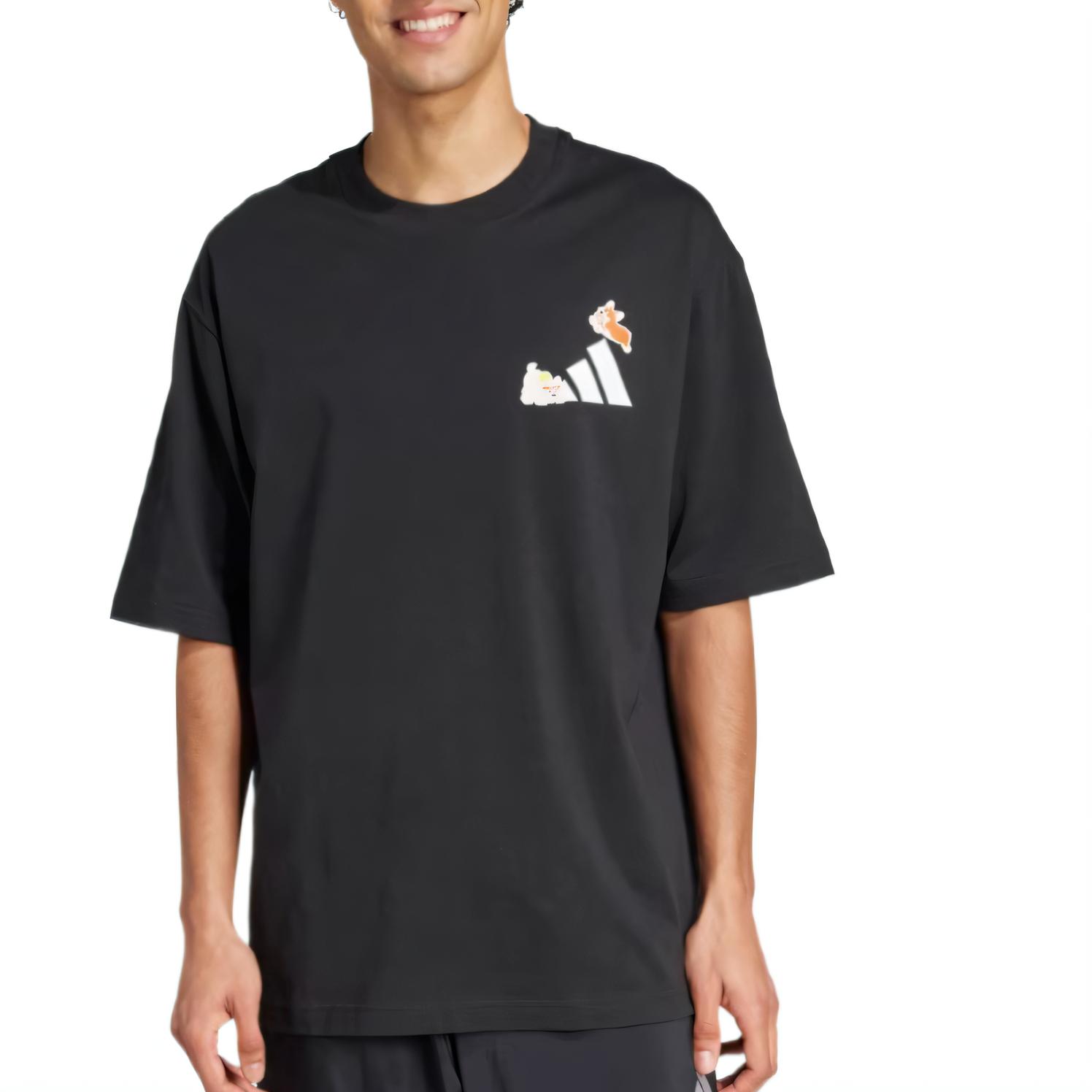 Adidas SS25 Sports Lifestyle Series Logo Print Simple Casual Fashion Comfortable Crew Neck Short Sleeve T-Shirt Unisex T-Shirts Black JZ3263 XS
Adidas SS25 Sports Lifestyle Series Logo Print Simple Casual Fashion Comfortable Crew Neck Short Sleeve T-Shirt Unisex T-Shirts Black JZ3263 XS
