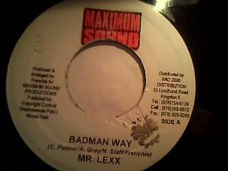 7inch Record MR. LEXX Badman Way NONE Maximum Sound 2004 Jamaica Reggae Ska Dub Used
7inch Record MR. LEXX Badman Way NONE Maximum Sound 2004 Jamaica Reggae Ska Dub Used
