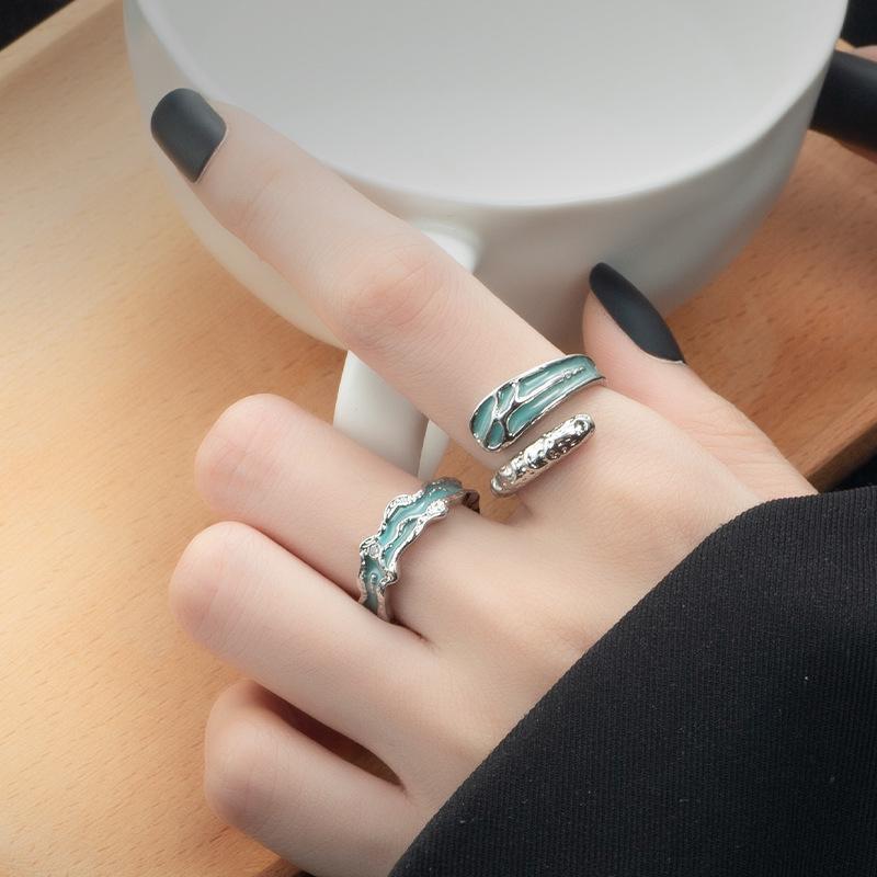 Exquisite Adjustable Irregular Blue Epoxy Rhinestone Vintage Women s Summer Ring Adjustable Open
Exquisite Adjustable Irregular Blue Epoxy Rhinestone Vintage Women s Summer Ring Adjustable Open