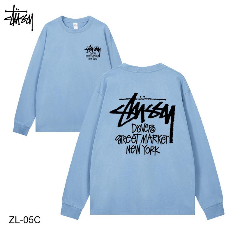 Stussy 2024, новинка весны и осени, высококачественная хлопковая футболка Stussy New York с длинными рукавами и принтом для мужчин и женщин
Stussy 2024, новинка весны и осени, высококачественная хлопковая футболка Stussy New York с длинными рукавами и принтом для мужчин и женщин