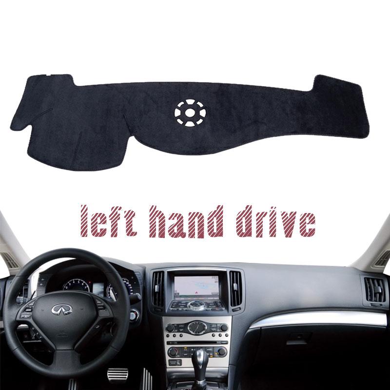 Dashboard Dash Mat Cover for Infiniti G37 G35 G25 2007~2015 Sedan Coupe Nissan Skyline Q40 V36 CV36 Sunshade Carpet Car Goods Polyester
Dashboard Dash Mat Cover for Infiniti G37 G35 G25 2007~2015 Sedan Coupe Nissan Skyline Q40 V36 CV36 Sunshade Carpet Car Goods Polyester