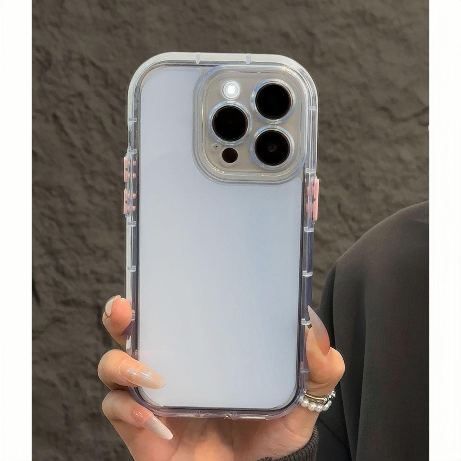 Jelly Airbag Case for iPhone 13-17: Glossy & Girlish Design iPhone 16 Pro
Jelly Airbag Case for iPhone 13-17: Glossy & Girlish Design iPhone 16 Pro