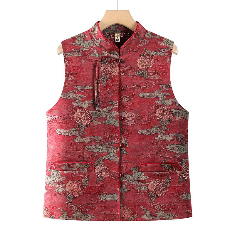 Elder Women s Autumn Apparel: Retro Vests, Tang Suits, Frog Button Tops, Shawls, Casual Innerwear, Plus Size Jackets. XL
Elder Women s Autumn Apparel: Retro Vests, Tang Suits, Frog Button Tops, Shawls, Casual Innerwear, Plus Size Jackets. XL