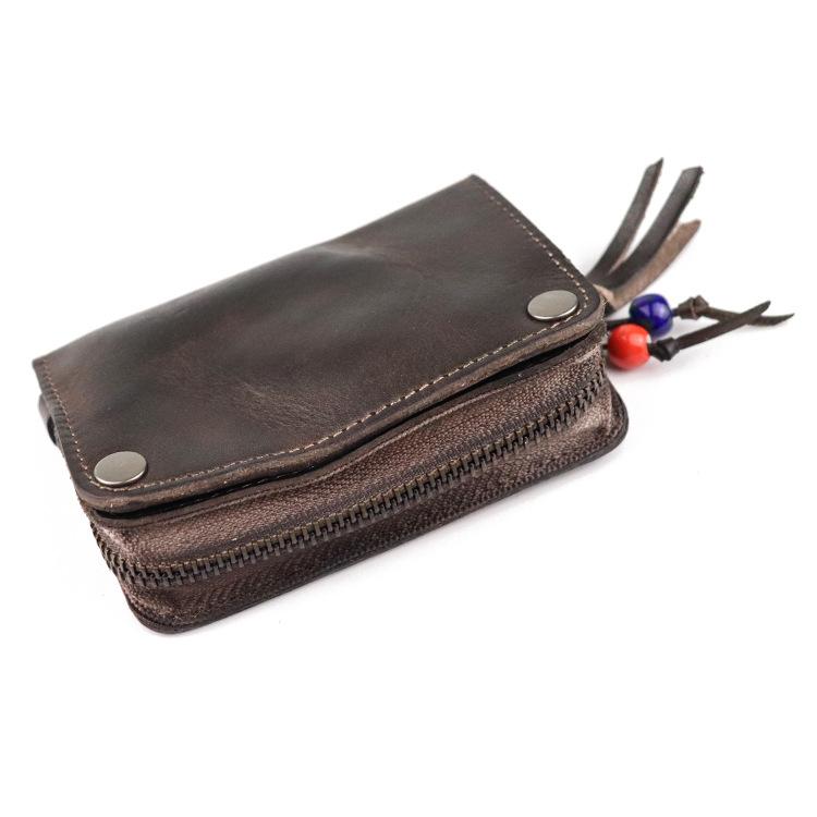 Vegetable Tanned Leather, Top Layer, Inner and Outer Leather, All Leather, Hand Painted Zipper, Large Capacity, Multifunctional, Used Zipper, Key Bag темно-коричневого
Vegetable Tanned Leather, Top Layer, Inner and Outer Leather, All Leather, Hand Painted Zipper, Large Capacity, Multifunctional, Used Zipper, Key Bag темно-коричневого