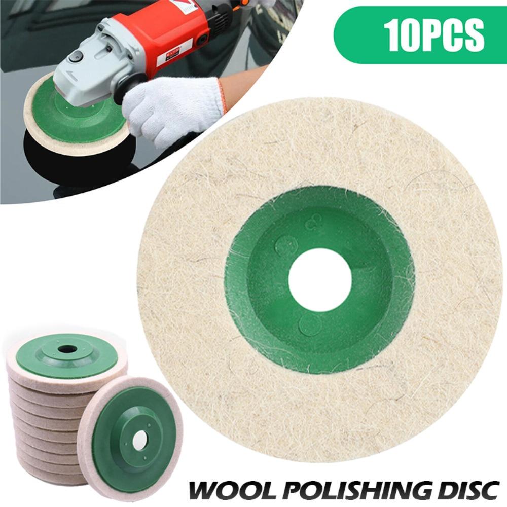 10pcs Wool Wool Wheel 4inch Round Felt Disc Car Polish Polishing Pads Angle Grinder green-10pcs
10pcs Wool Wool Wheel 4inch Round Felt Disc Car Polish Polishing Pads Angle Grinder green-10pcs
