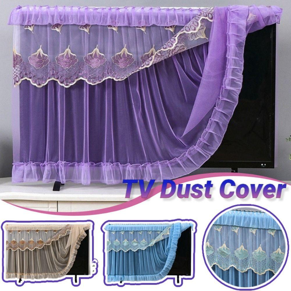 32 Inch LCD TV Protective Cover Embroidered Lace TV Screen Monitor Cloth Durable TV Dust Cover кавовий
32 Inch LCD TV Protective Cover Embroidered Lace TV Screen Monitor Cloth Durable TV Dust Cover кавовий