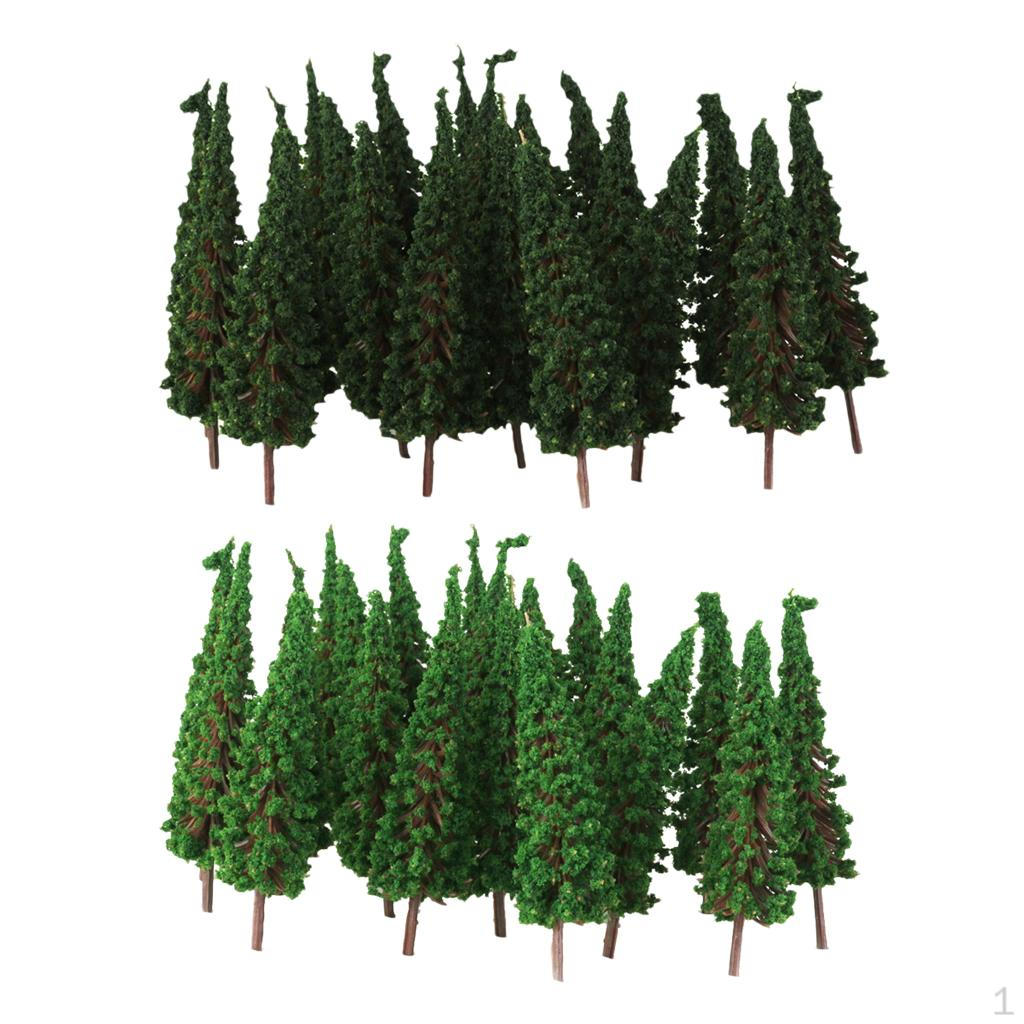 100Pcs/Pack HO OO Scale Pagoda Tree Model for Train Railway Scenery Building
100Pcs/Pack HO OO Scale Pagoda Tree Model for Train Railway Scenery Building