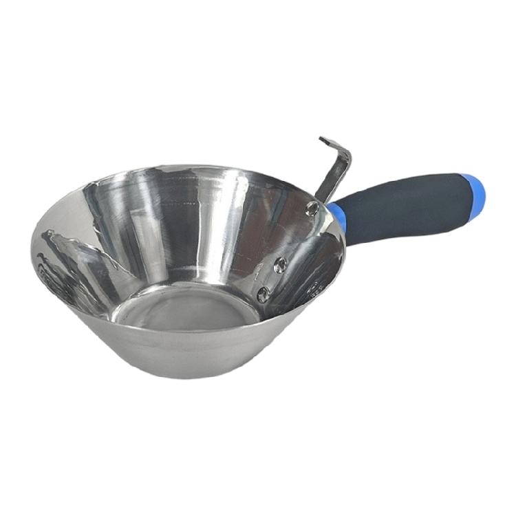Oversized 18Cm Cement Mixing Bowl Container Stainless Steel Surfaces With Nonslip PP Handle And Space Saving Hook Design 1
Oversized 18Cm Cement Mixing Bowl Container Stainless Steel Surfaces With Nonslip PP Handle And Space Saving Hook Design 1