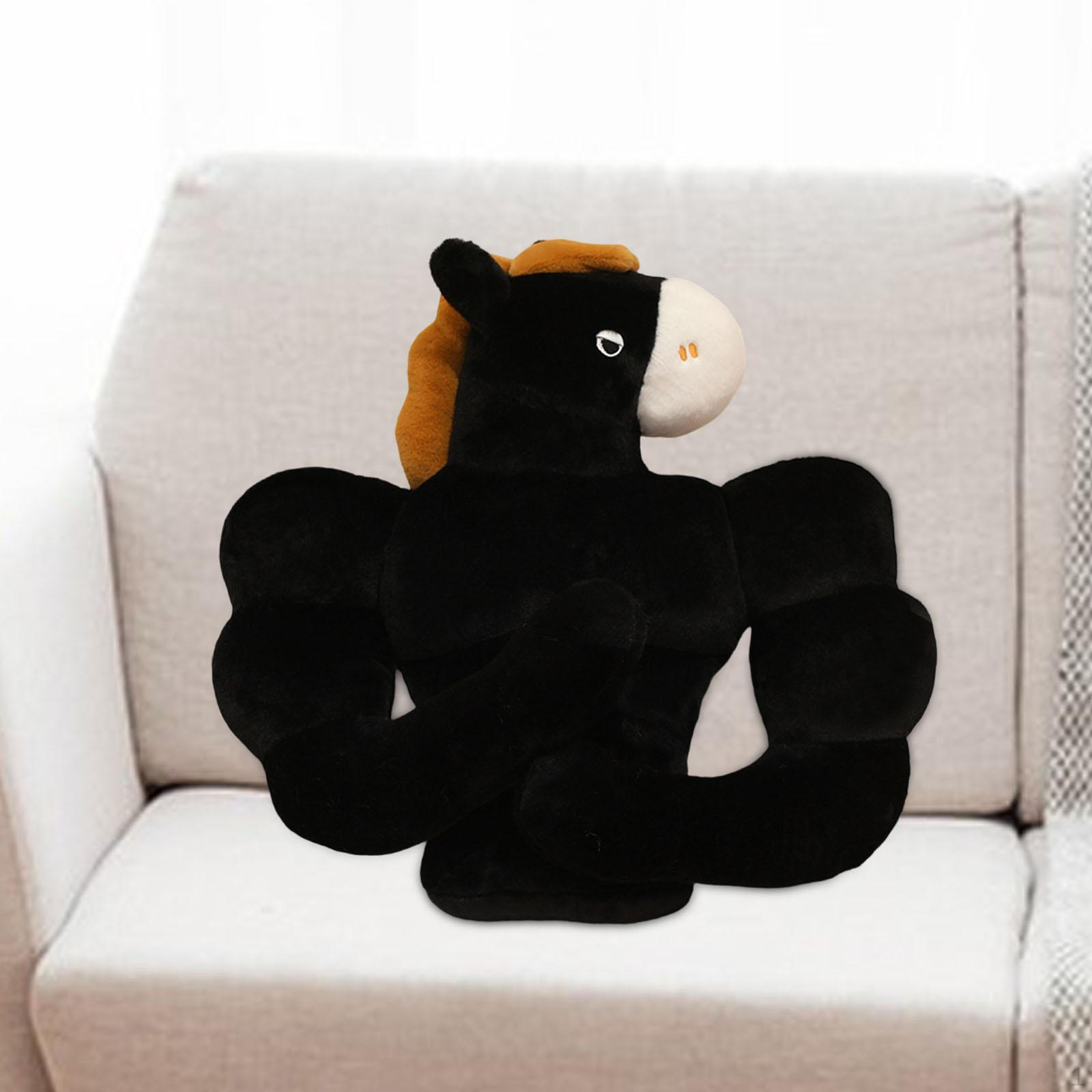 Horse (muscle Horse) – 40 Cm Cuddly Toy, Ideal As Sofa Decoration for Boys And Girls Gift Idea чорний
Horse (muscle Horse) – 40 Cm Cuddly Toy, Ideal As Sofa Decoration for Boys And Girls Gift Idea чорний