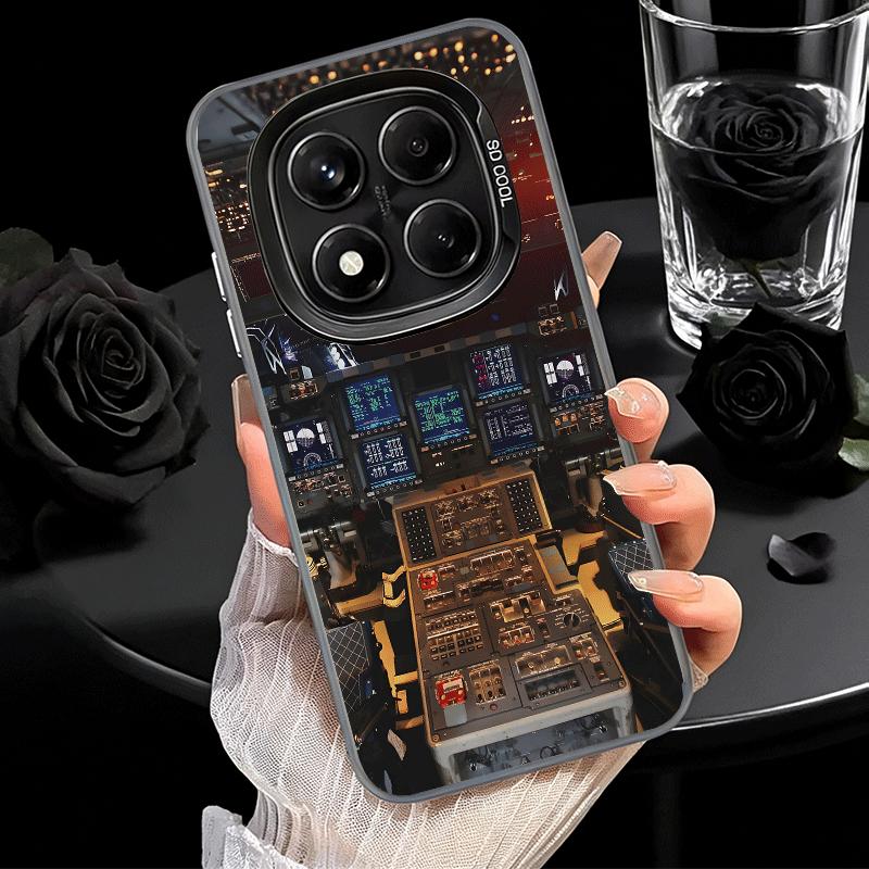Aviation Aeroplane Pilot Cockpit Shockproof Phone Case for Xiaomi Redmi Note 15 14 13 12 Pro Plus 11 11S 11T 5G Cover Anti Fall Redmi Note 11S 4G
Aviation Aeroplane Pilot Cockpit Shockproof Phone Case for Xiaomi Redmi Note 15 14 13 12 Pro Plus 11 11S 11T 5G Cover Anti Fall Redmi Note 11S 4G