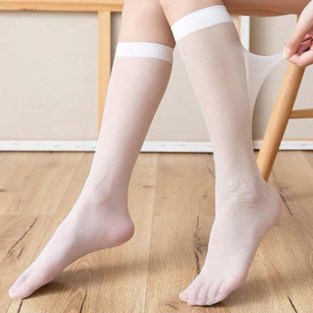 1 Pair Anti-fric Ultra-thin Nylon Stocking Sweat-absorbing Elasticity Invisible Stockings Women s серый
1 Pair Anti-fric Ultra-thin Nylon Stocking Sweat-absorbing Elasticity Invisible Stockings Women s серый