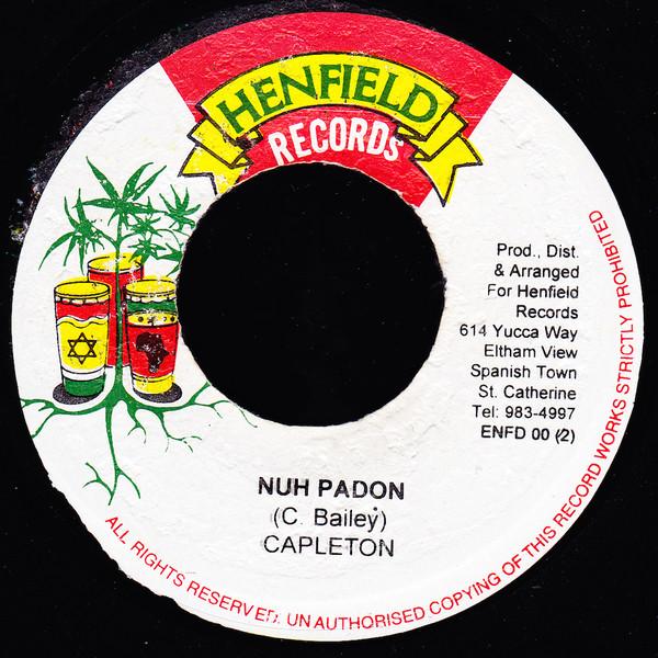 7-дюймовая пластинка CAPLETON - Nuh Padon ENFD002 Henfield Record 1998 Ямайка Регги, Ска и Даб Б/у
7-дюймовая пластинка CAPLETON - Nuh Padon ENFD002 Henfield Record 1998 Ямайка Регги, Ска и Даб Б/у