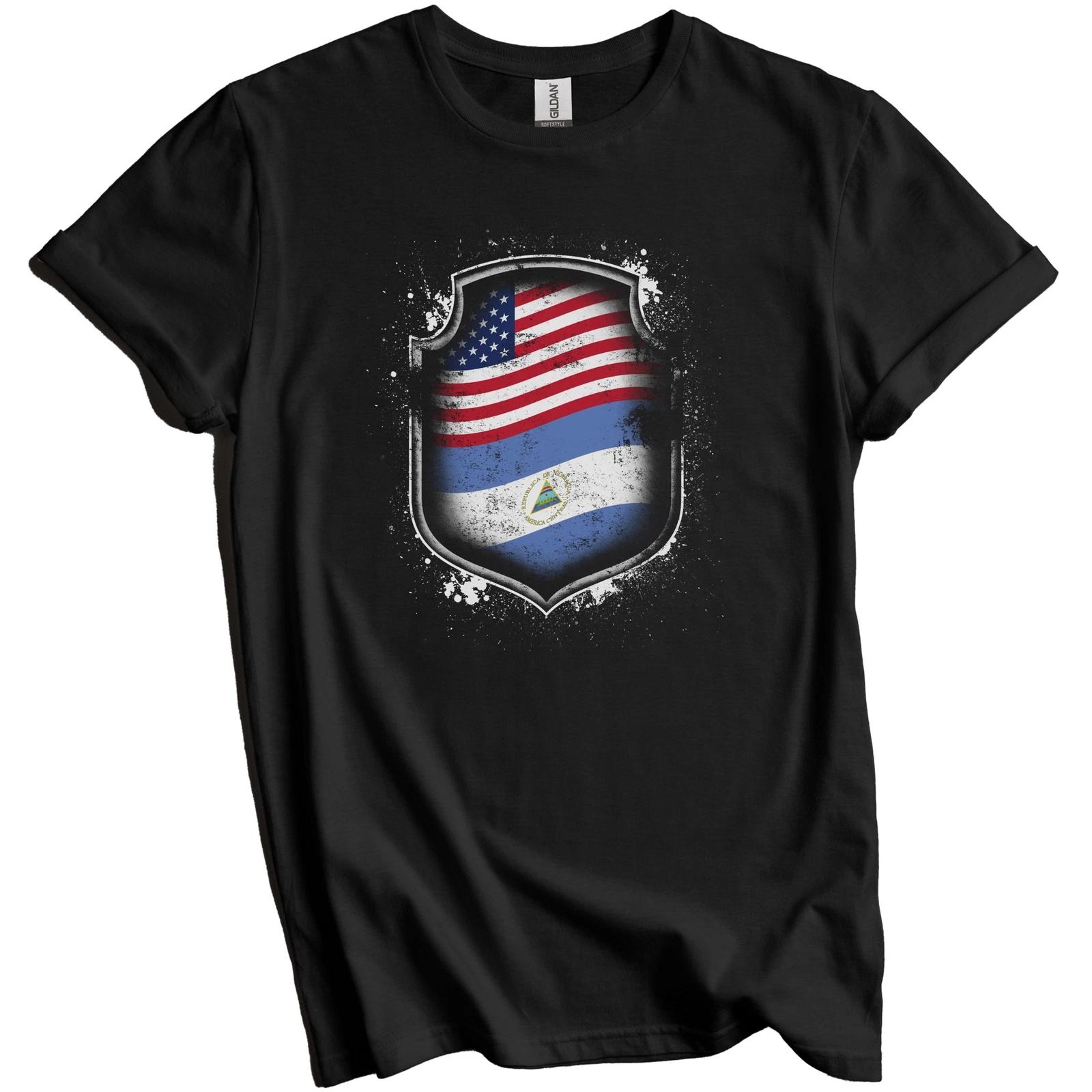 Nicaraguan American Shirt Flags Of Nicaragua and America T-Shirt 3XL
Nicaraguan American Shirt Flags Of Nicaragua and America T-Shirt 3XL