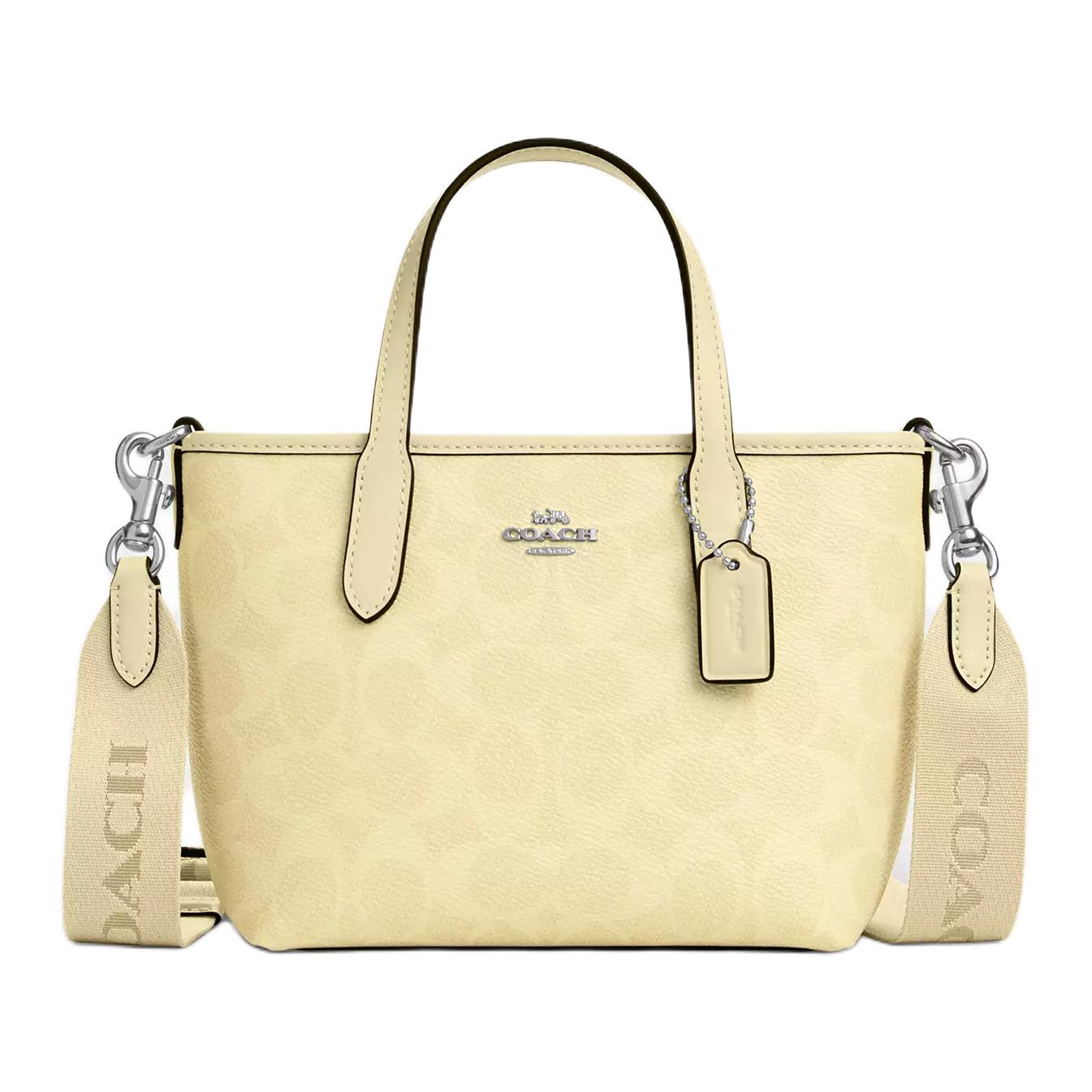 Coach City 15 Metallic Hardware Logo Print Coated Canvas Tote Bag Women tote Yellow CW032-SVMN0 Basic Set (Bag+Dust Bag)
Coach City 15 Metallic Hardware Logo Print Coated Canvas Tote Bag Women tote Yellow CW032-SVMN0 Basic Set (Bag+Dust Bag)