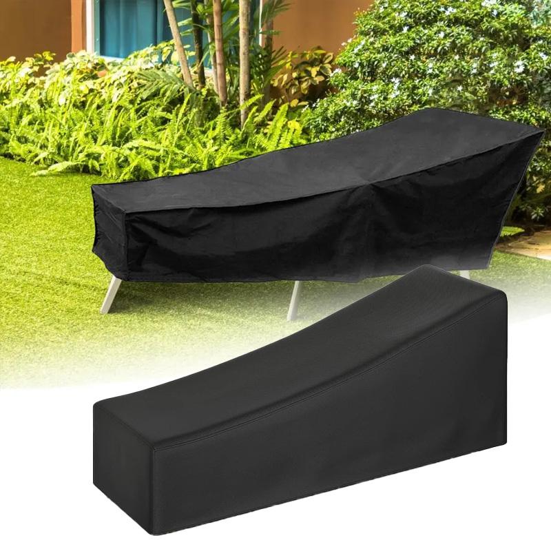 1pc Chaise Lounge Cover Ddurable Beach Chair Cover Waterproof Recliner Protective Cover Black Outdoor Furniture Dust Cover 200*70*40/80cm
1pc Chaise Lounge Cover Ddurable Beach Chair Cover Waterproof Recliner Protective Cover Black Outdoor Furniture Dust Cover 200*70*40/80cm