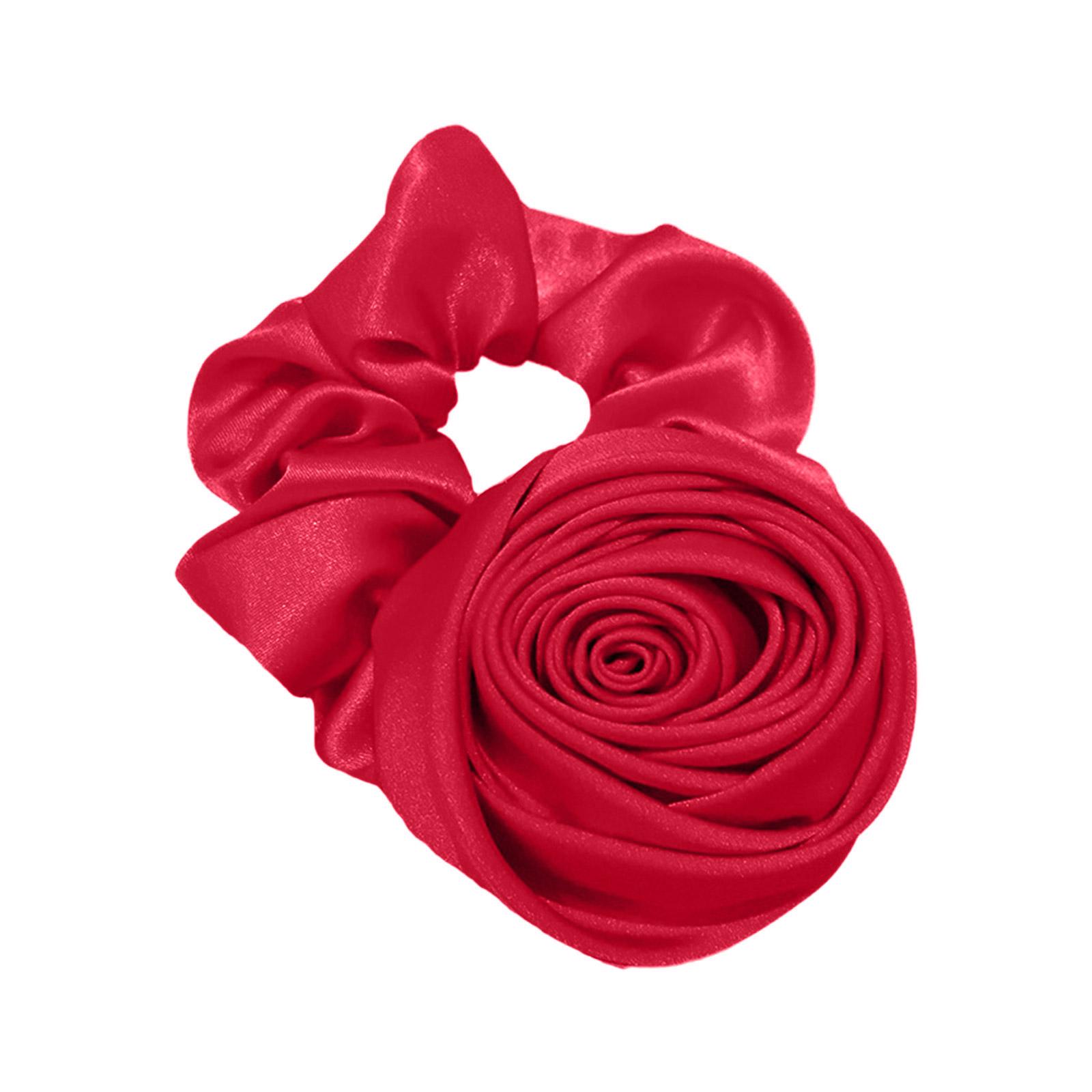Rose Flower Elastic Hair Ties Ponytail Holder Band Scrunchies Rings for Women Wedding Bridal Party Hairstyles Decoration 1 вина червоного кольору
Rose Flower Elastic Hair Ties Ponytail Holder Band Scrunchies Rings for Women Wedding Bridal Party Hairstyles Decoration 1 вина червоного кольору