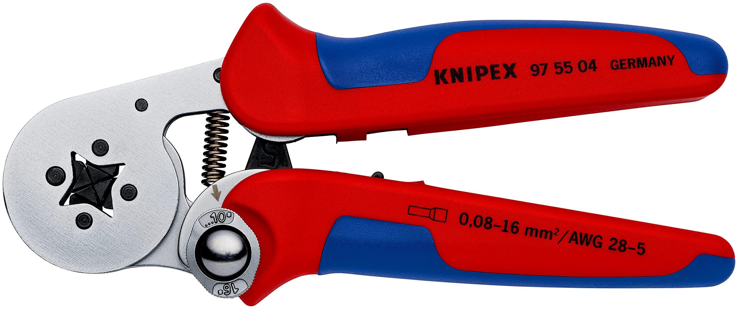 KNIPEX Crimping Pliers 9755-04SB
KNIPEX Crimping Pliers 9755-04SB
