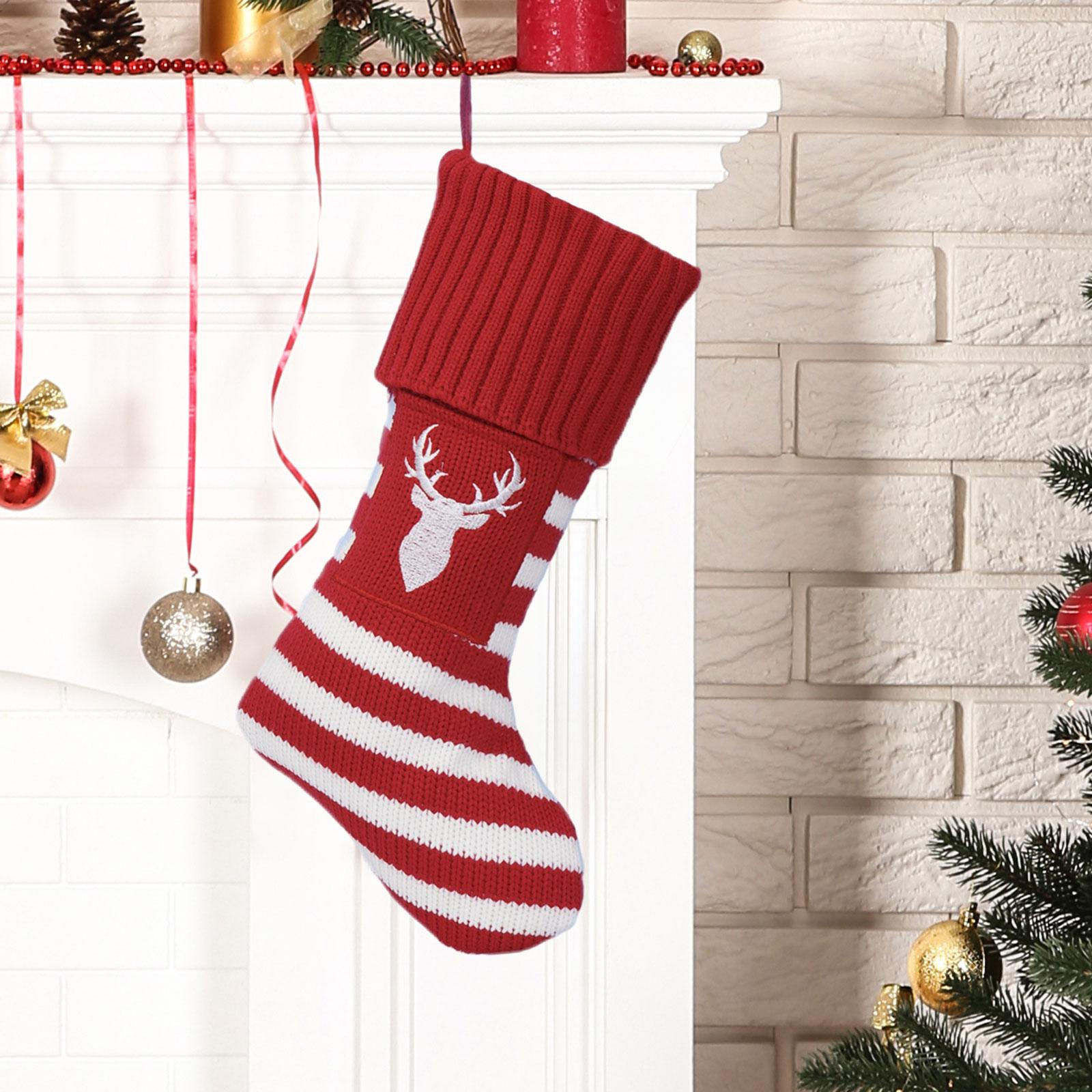 Christmas Stocking ,Xmas Sock ,Gift Holder Gift Bag Hanging Sack for Decoration Red Elk
Christmas Stocking ,Xmas Sock ,Gift Holder Gift Bag Hanging Sack for Decoration Red Elk