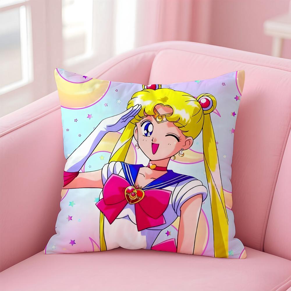 Sailor Moon Anime Lovely Cushion Cover Comfortable Reversible Pillow Cover Ideal for Car Sofa Bedroom Beyond 30X30cm
Sailor Moon Anime Lovely Cushion Cover Comfortable Reversible Pillow Cover Ideal for Car Sofa Bedroom Beyond 30X30cm