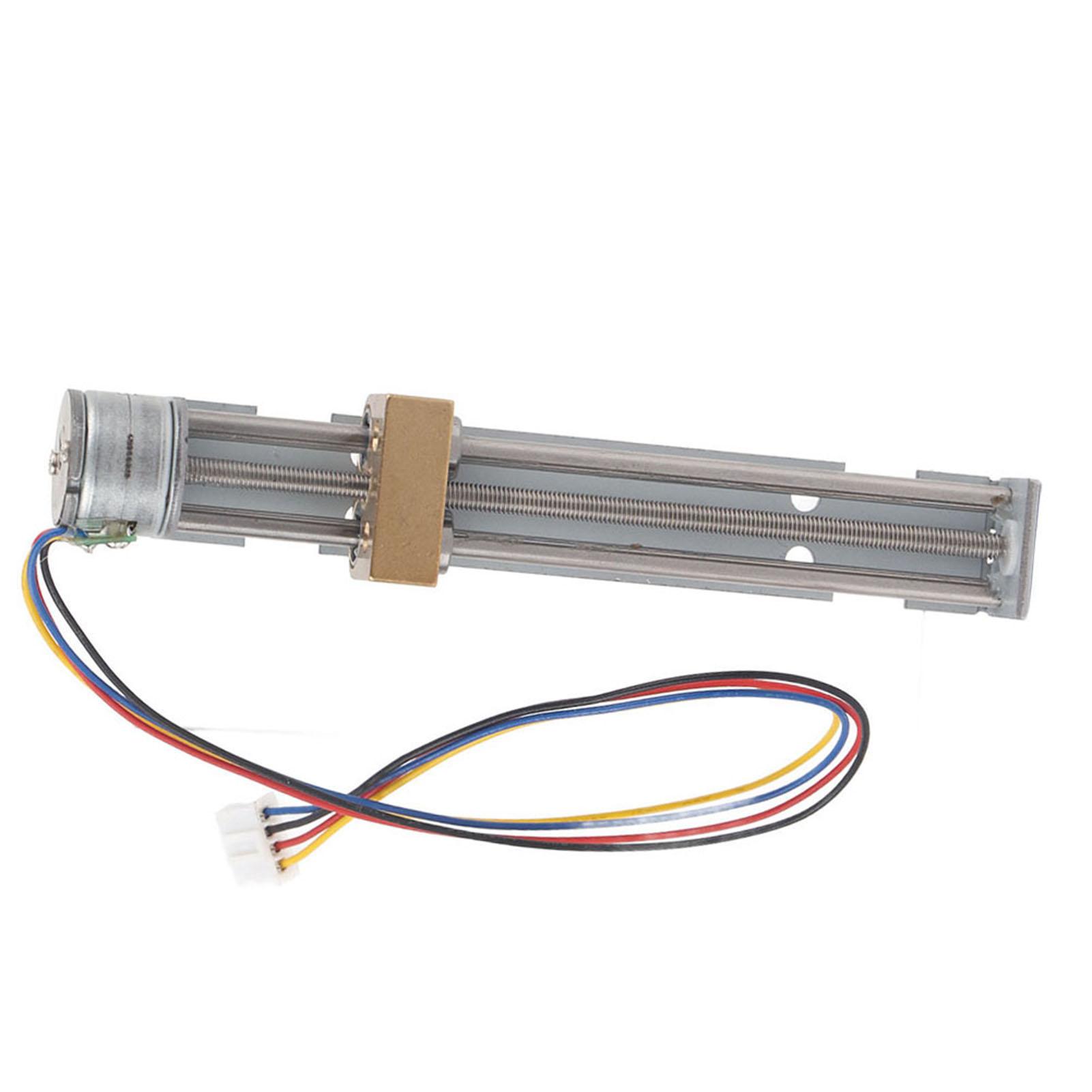 Шаговый двигатель Линейный миниатюрный скользящий стол Линейный подшипник Винтовой ползун Гайка 15 Малый двигатель
Шаговый двигатель Линейный миниатюрный скользящий стол Линейный подшипник Винтовой ползун Гайка 15 Малый двигатель