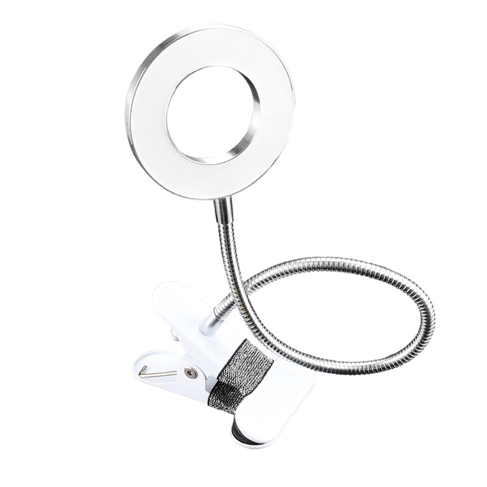 LED Desk Lamp Adjust Brightness Hollow Out Clip On Table Lamp for Reading Makeup Tattoo Annular
LED Desk Lamp Adjust Brightness Hollow Out Clip On Table Lamp for Reading Makeup Tattoo Annular