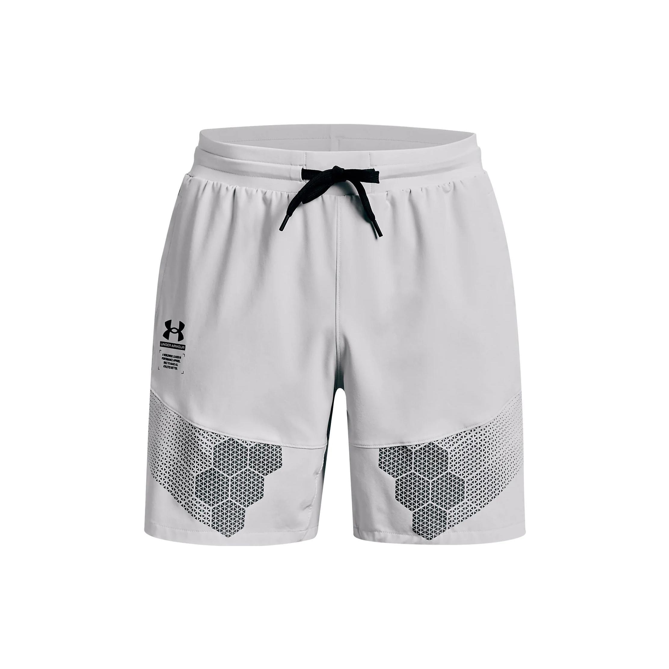 Under Armour Honeycomb Pattern Printed Embroidered Logo Drawstring Loose Fit Shorts Men shorts White 1370416-014 S
Under Armour Honeycomb Pattern Printed Embroidered Logo Drawstring Loose Fit Shorts Men shorts White 1370416-014 S