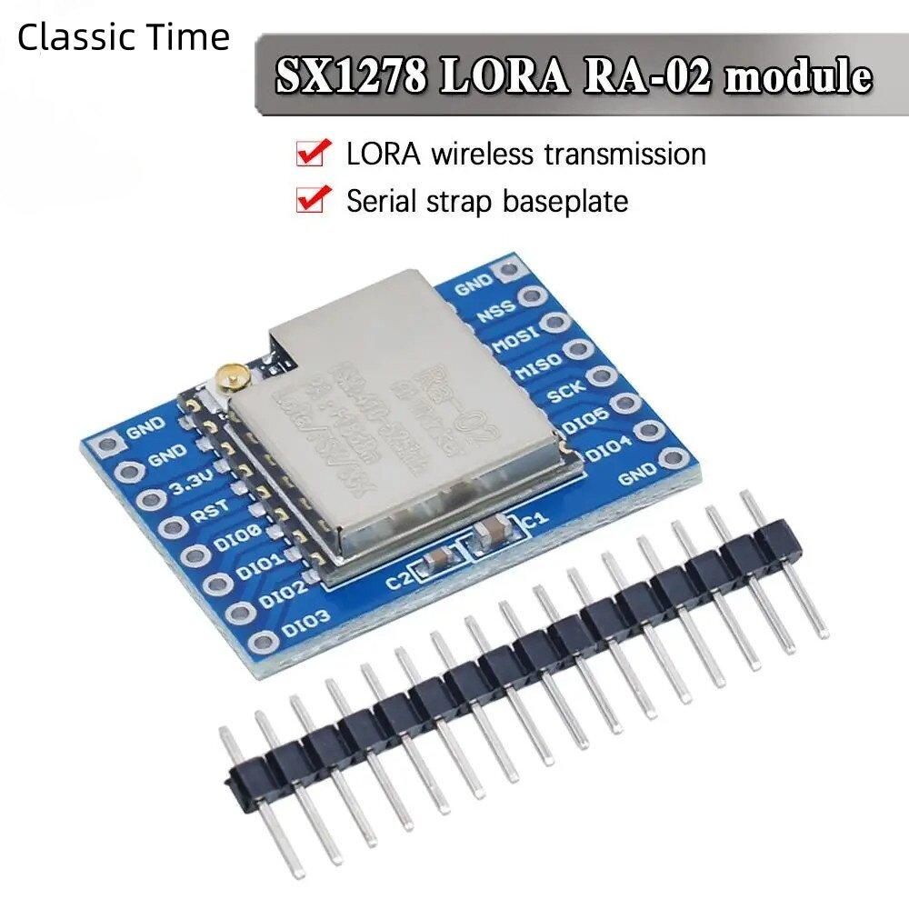 SX1278 LoRa Module 433M 10KM Ra-02 Розетка бездротової передачі з розширеним спектром для Smart Home DIY kit
SX1278 LoRa Module 433M 10KM Ra-02 Розетка бездротової передачі з розширеним спектром для Smart Home DIY kit