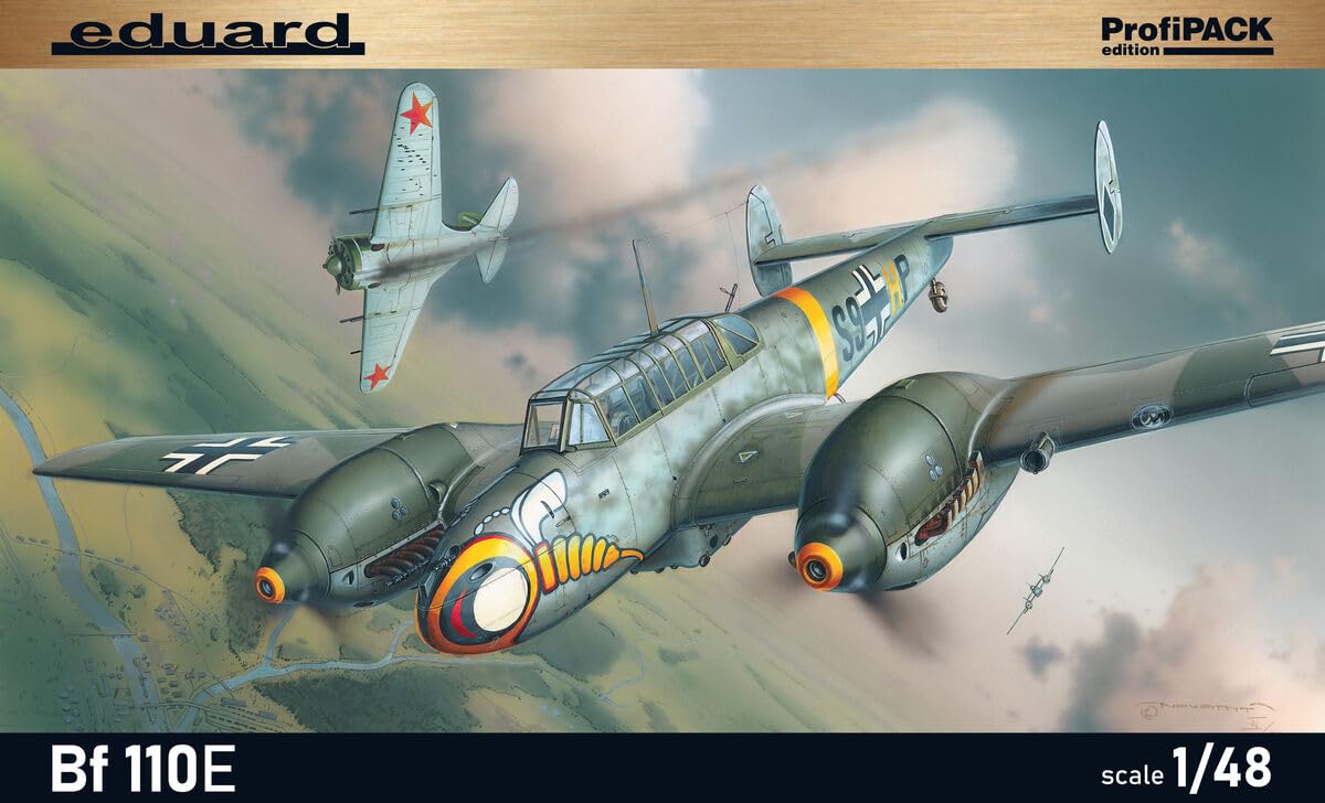 Eduard 1/48 Bf 110E Profipack Plastic Model
Eduard 1/48 Bf 110E Profipack Plastic Model