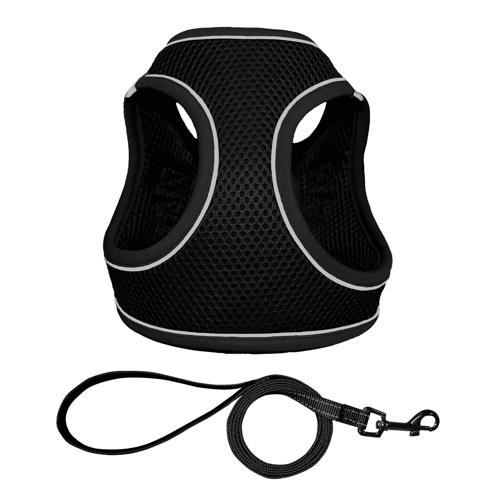 Best Answer Pet Lead Harness Leash Set Black M Size Harness Easy to Use for Dogs Cats Stylish Torso Lead Pet Walk Collar Glowing Wear Harness Does Not чорний
Best Answer Pet Lead Harness Leash Set Black M Size Harness Easy to Use for Dogs Cats Stylish Torso Lead Pet Walk Collar Glowing Wear Harness Does Not чорний