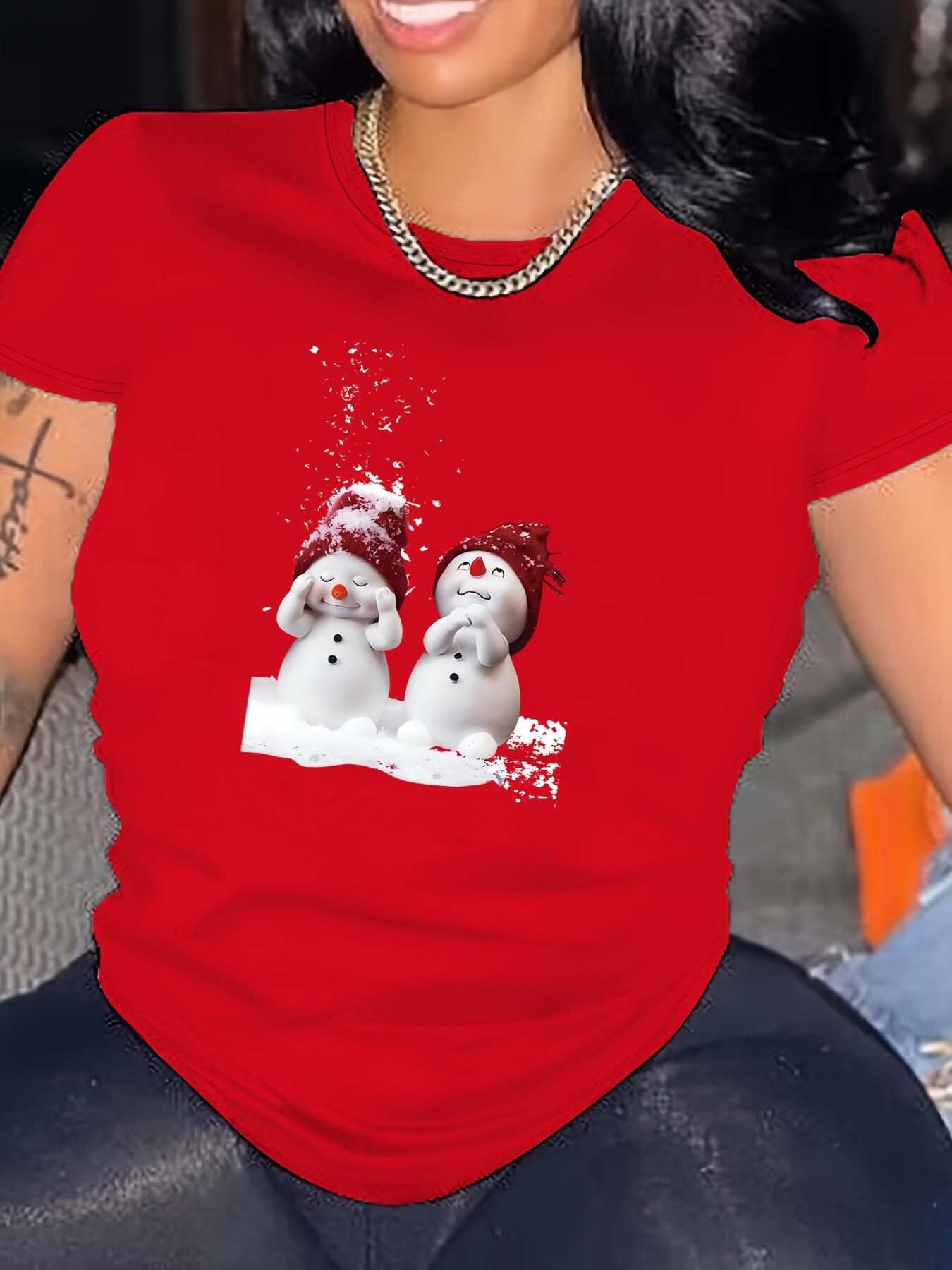 Christmas Red Holiday Top with SnowUnisex Graphic Casual Party Wear for Christmas Harajuku Short Sleeve Casual Aesthetic Clothes S
Christmas Red Holiday Top with SnowUnisex Graphic Casual Party Wear for Christmas Harajuku Short Sleeve Casual Aesthetic Clothes S