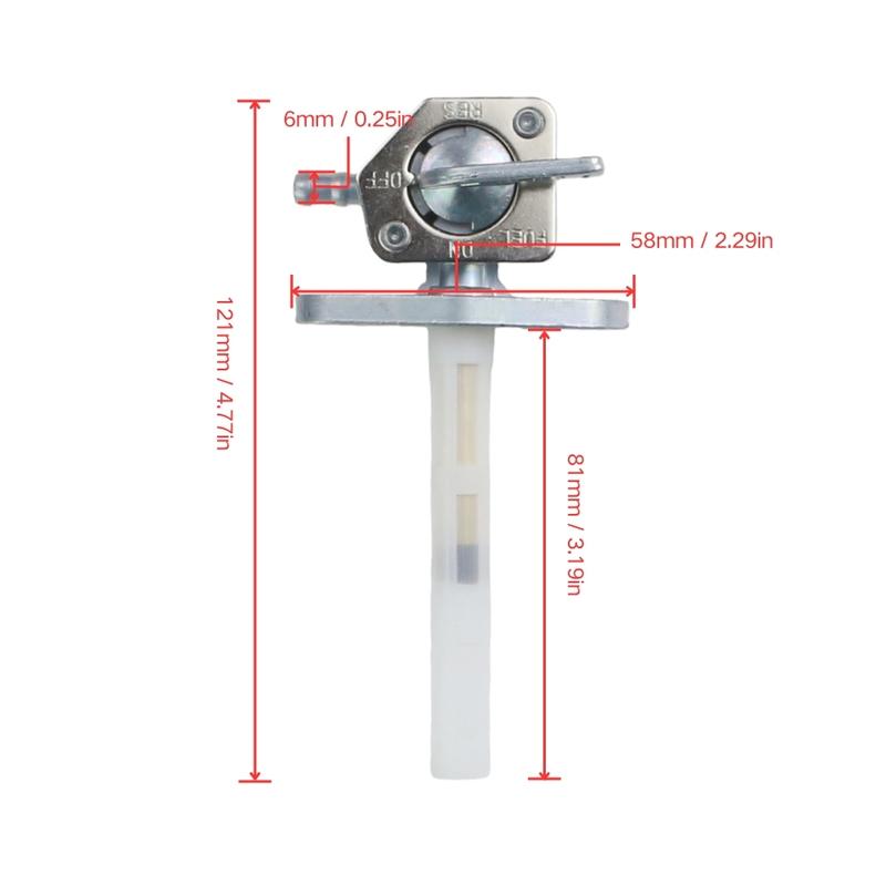 For Honda XR650 XR600 XR500 XR400 XR350 XR250 CRF50F 70 80 100 YCF 125 150 Motorcycle Fuel Vavle Petcock Shut Off Tank Switch
For Honda XR650 XR600 XR500 XR400 XR350 XR250 CRF50F 70 80 100 YCF 125 150 Motorcycle Fuel Vavle Petcock Shut Off Tank Switch