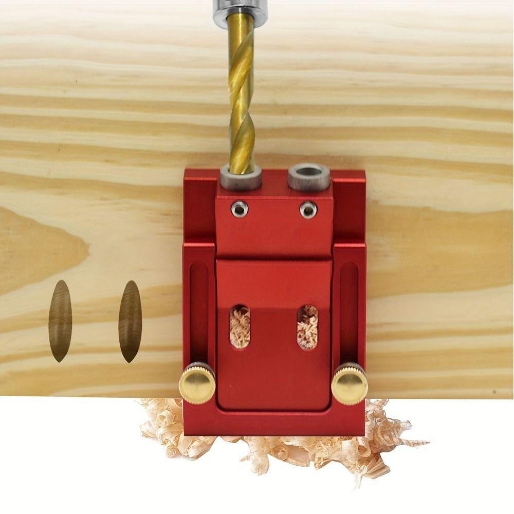 Wear-resistant Hole Drill Guide Dowel Jig Oblique Hole Locator Drilling Kit Furniture красный
Wear-resistant Hole Drill Guide Dowel Jig Oblique Hole Locator Drilling Kit Furniture красный