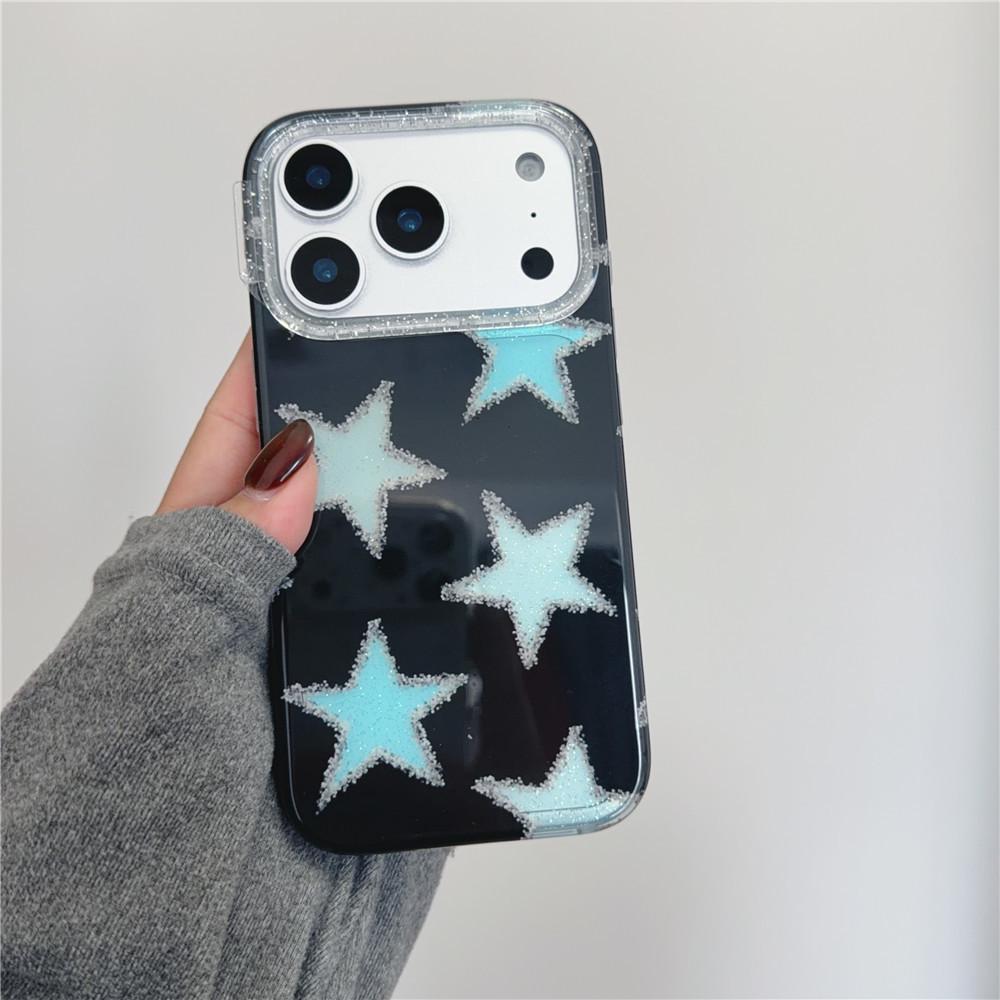 Black Glitter Stars iPhone 17 Pro Drop-proof Case, Compatible with 16 Pro Max & 15 Pro, Korean Style 16 Pro Max
Black Glitter Stars iPhone 17 Pro Drop-proof Case, Compatible with 16 Pro Max & 15 Pro, Korean Style 16 Pro Max