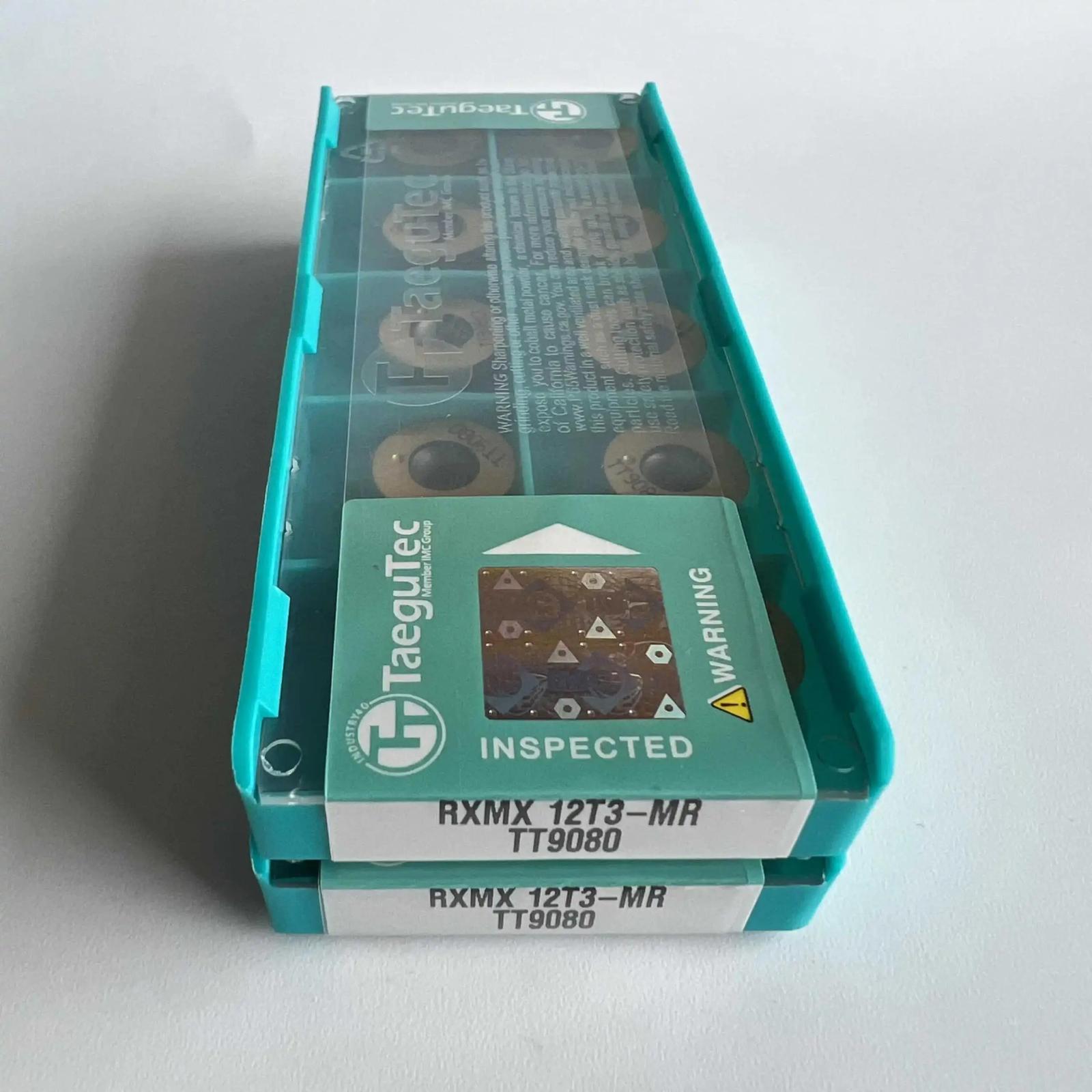 TaeguTec / RXMX12T3-MR TT9080 /Original genuine CNC alloy blade 10 PCS
TaeguTec / RXMX12T3-MR TT9080 /Original genuine CNC alloy blade 10 PCS