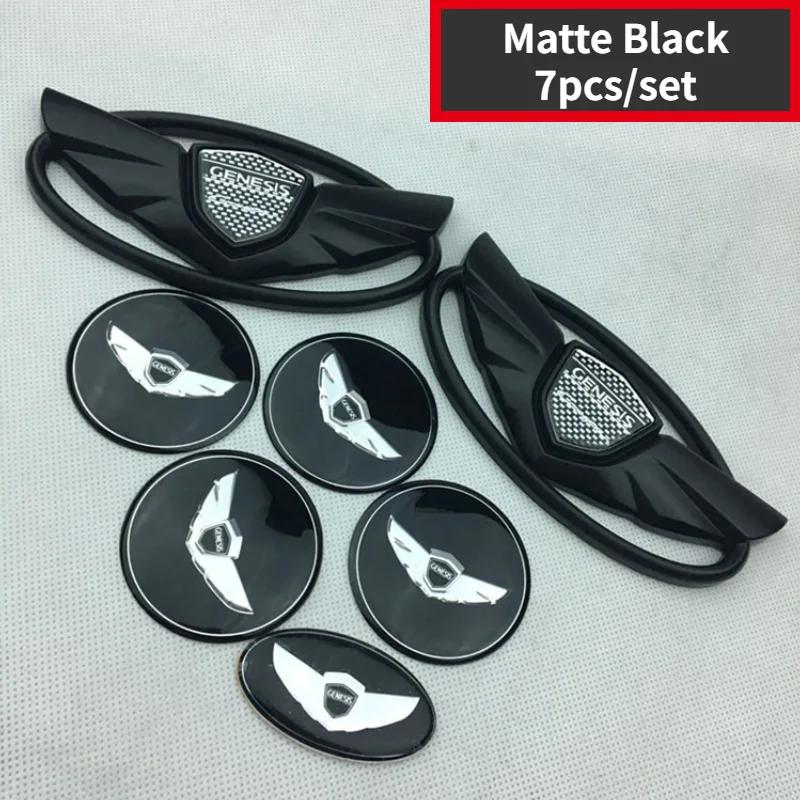 7pcs Car Front Rear Emblem Steering Wheel Sticker Wheel Center Sticker for Hyundai GENESIS Coupe Modified Logo 3D Badge матовый черный
7pcs Car Front Rear Emblem Steering Wheel Sticker Wheel Center Sticker for Hyundai GENESIS Coupe Modified Logo 3D Badge матовый черный