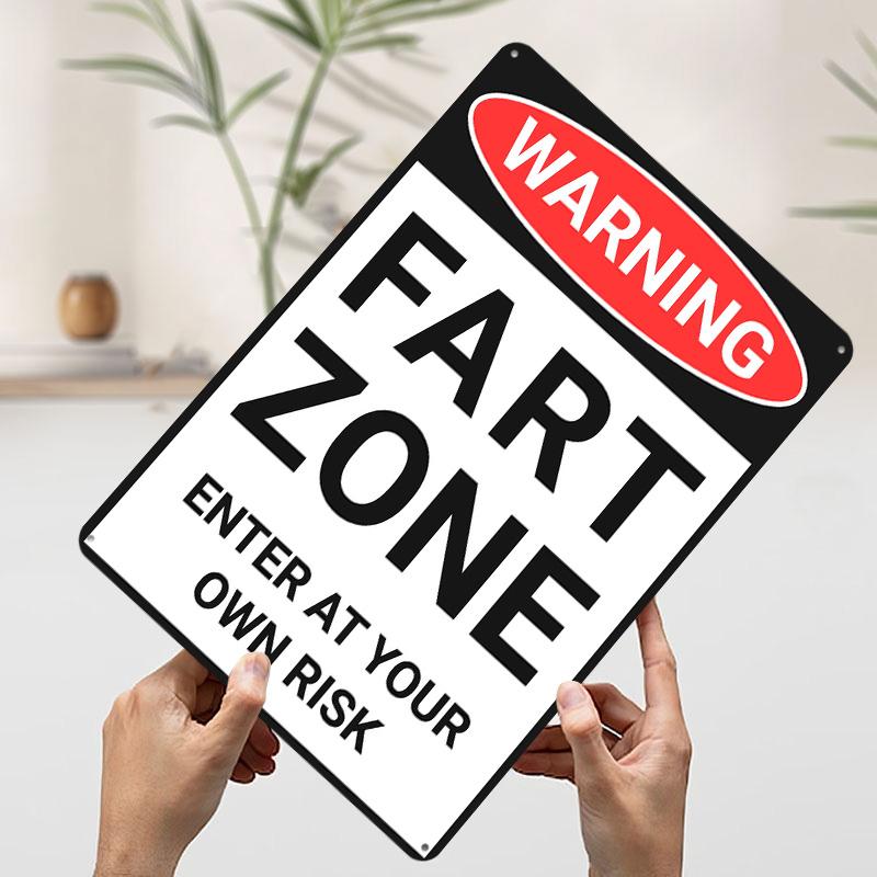 Fart Zone Warning Sign Poster Customized Wall Art Vintage Metal Signs Retro Tin Plaque for Man Cave Bedroom Decoration Room Home 7.9x11.8In(20x30cm)
Fart Zone Warning Sign Poster Customized Wall Art Vintage Metal Signs Retro Tin Plaque for Man Cave Bedroom Decoration Room Home 7.9x11.8In(20x30cm)