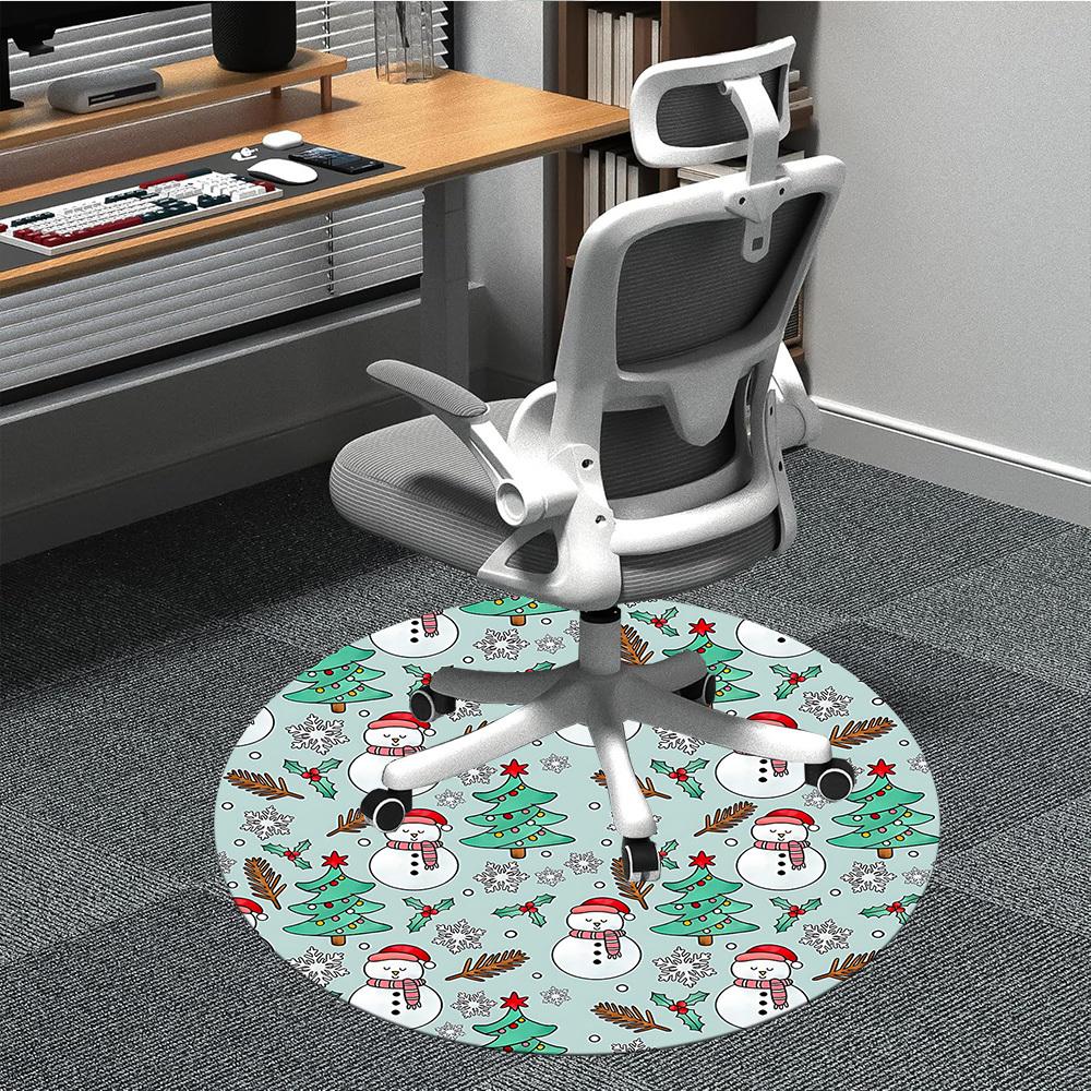 1pc Snowman Christmas Tree Pattern Chair Carpet for Office, Non-slip, Soft and Durable Office Rug for Decoration, Perfect for Office yy260105003 80cm by 80cm
1pc Snowman Christmas Tree Pattern Chair Carpet for Office, Non-slip, Soft and Durable Office Rug for Decoration, Perfect for Office yy260105003 80cm by 80cm