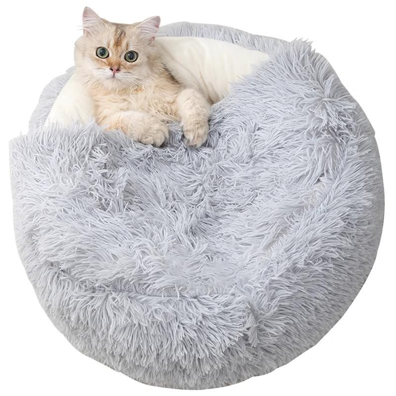 Autumn And Winter Soft Plush Pet Bed And Pet Bed Winter Warm And Cold Plush Comforter Nest Shell Cat Nest Semi-enclosed Cat Nest 40cm серый
Autumn And Winter Soft Plush Pet Bed And Pet Bed Winter Warm And Cold Plush Comforter Nest Shell Cat Nest Semi-enclosed Cat Nest 40cm серый
